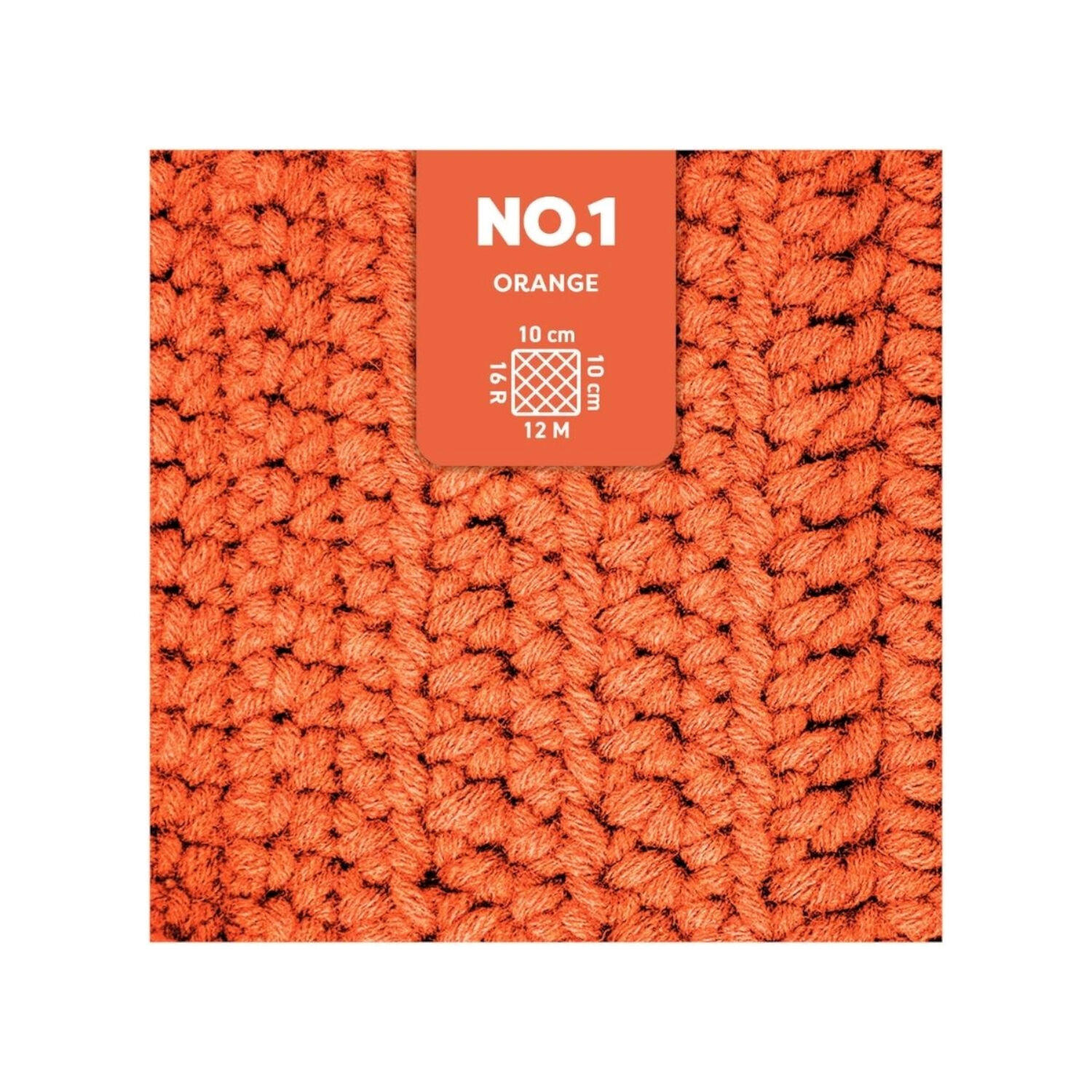 myboshi No. 1 Strick- und Hkelgarn, 50g, Orange Bild 2