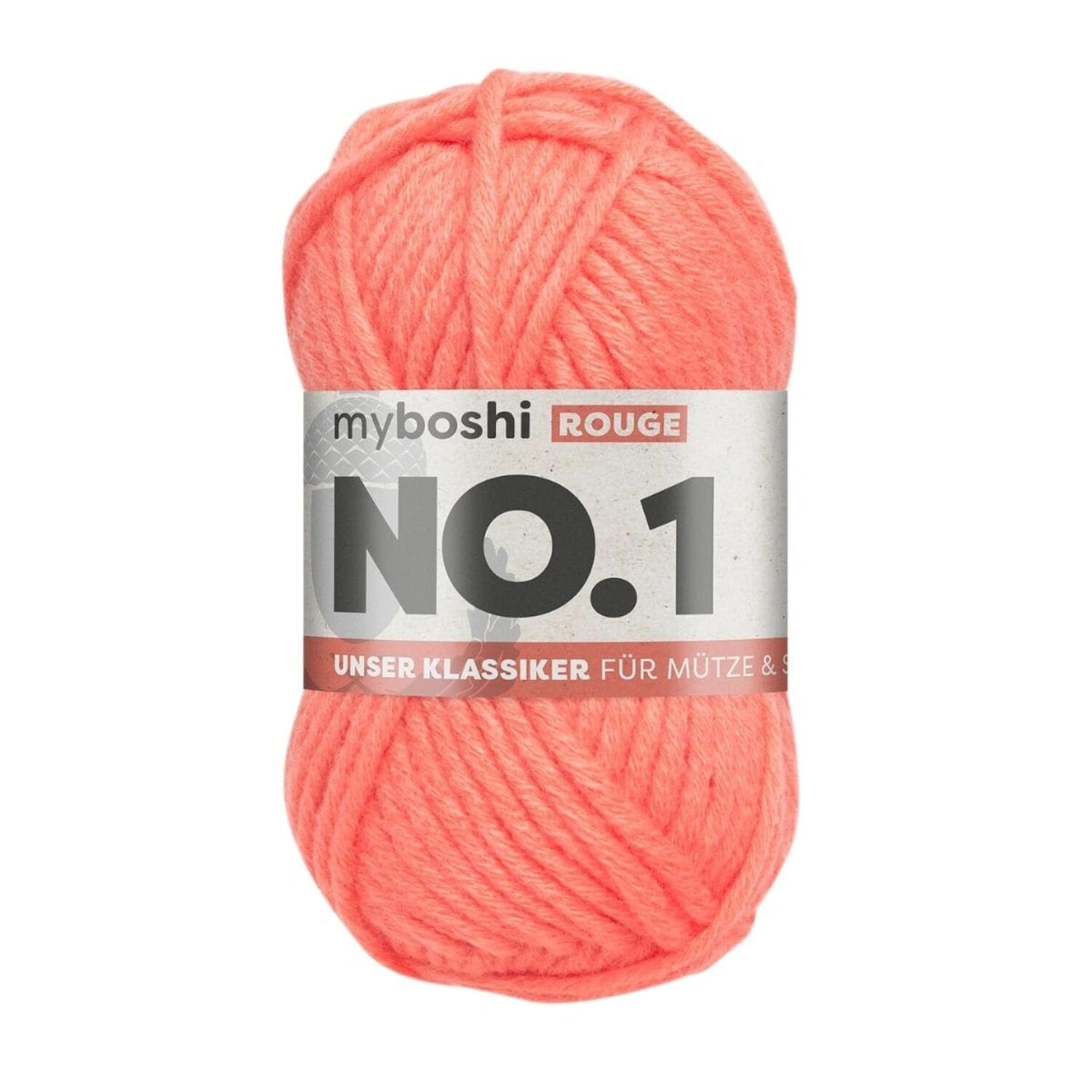 myboshi No. 1 Strick- und Hkelgarn, 50g, Rouge