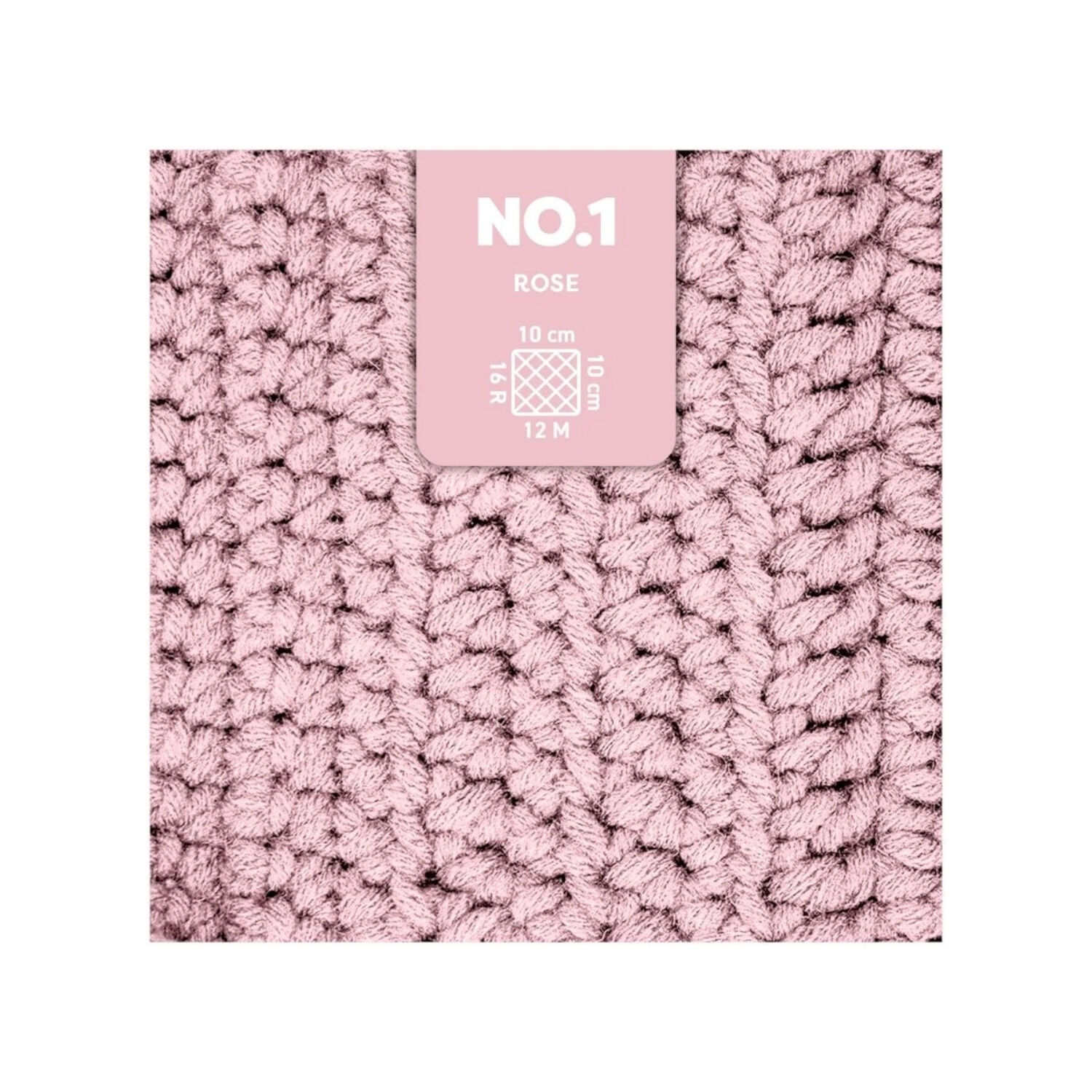 myboshi No. 1 Strick- und Häkelgarn, 50g, Rose Bild 2