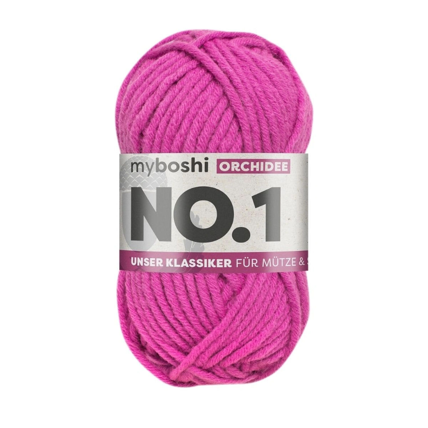 myboshi No. 1 Strick- und Häkelgarn, 50g, Orchidee