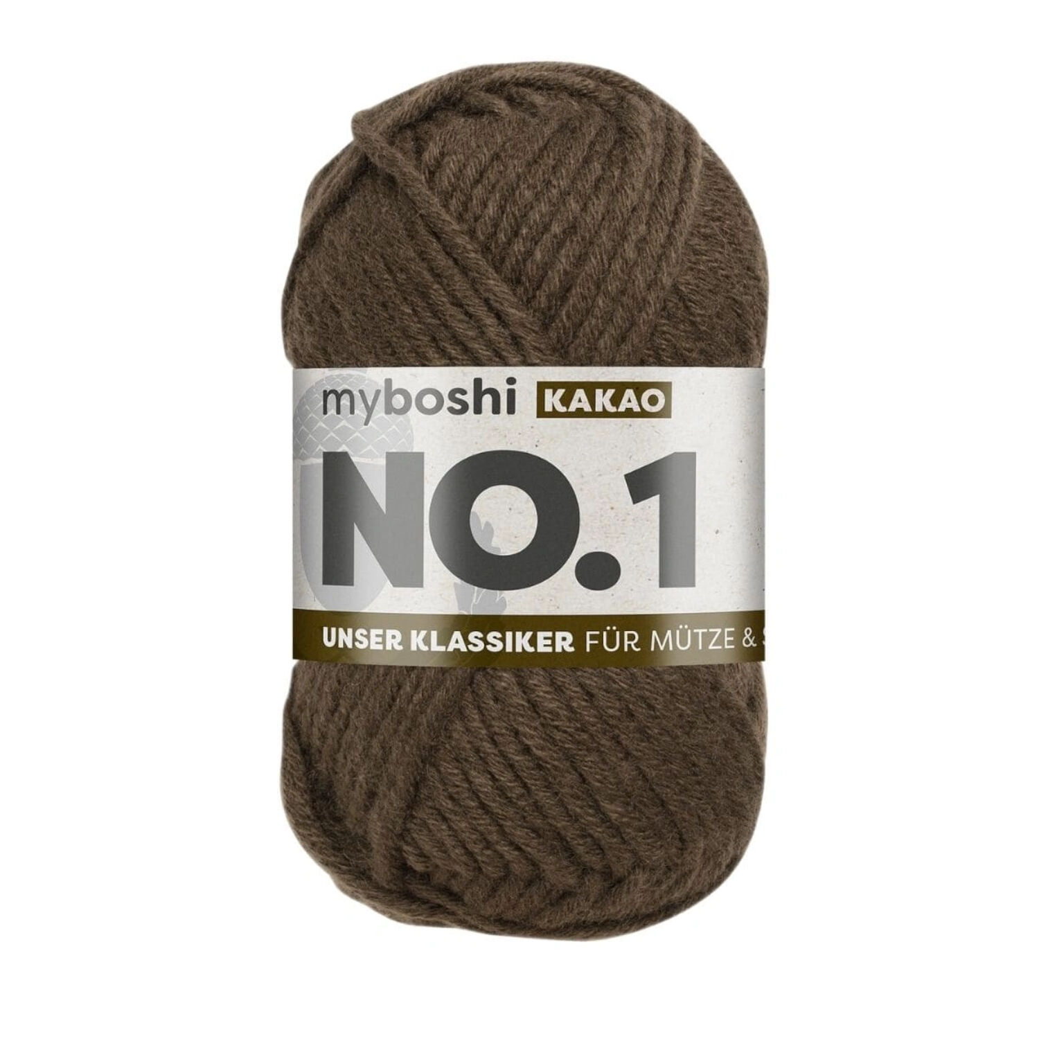 myboshi No. 1 Strick- und Hkelgarn, 50g, Kakao
