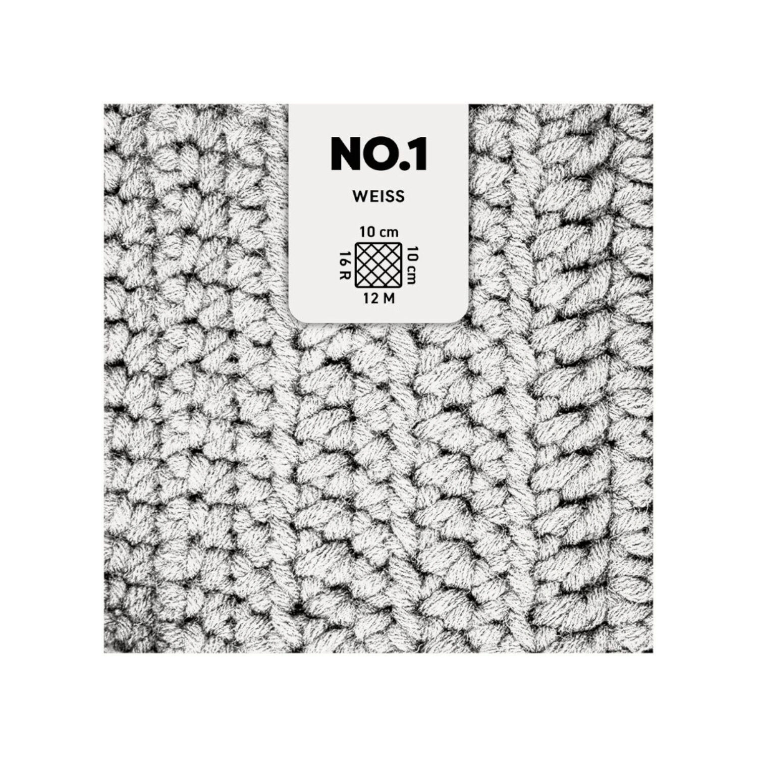 myboshi No. 1 Strick- und Hkelgarn, 50g, Wei Bild 2
