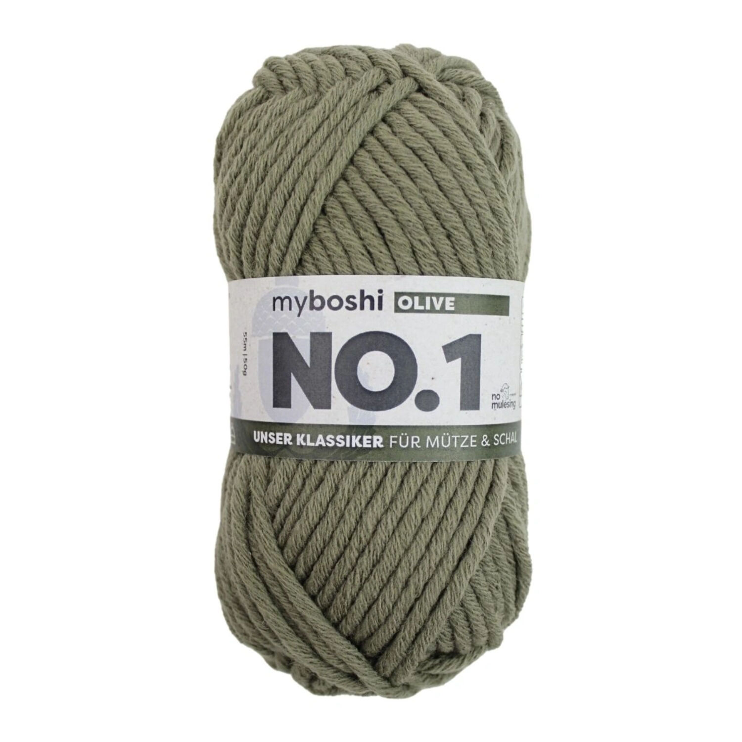 myboshi No. 1 Strick- und H�kelgarn, 50g, Olive