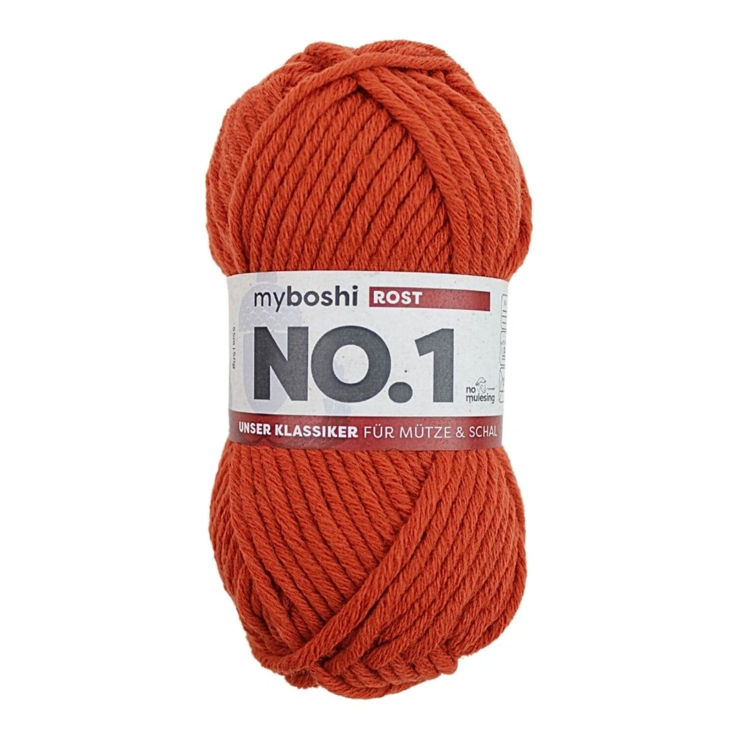 myboshi No. 1 Strick- und H�kelgarn, 50g, Rost