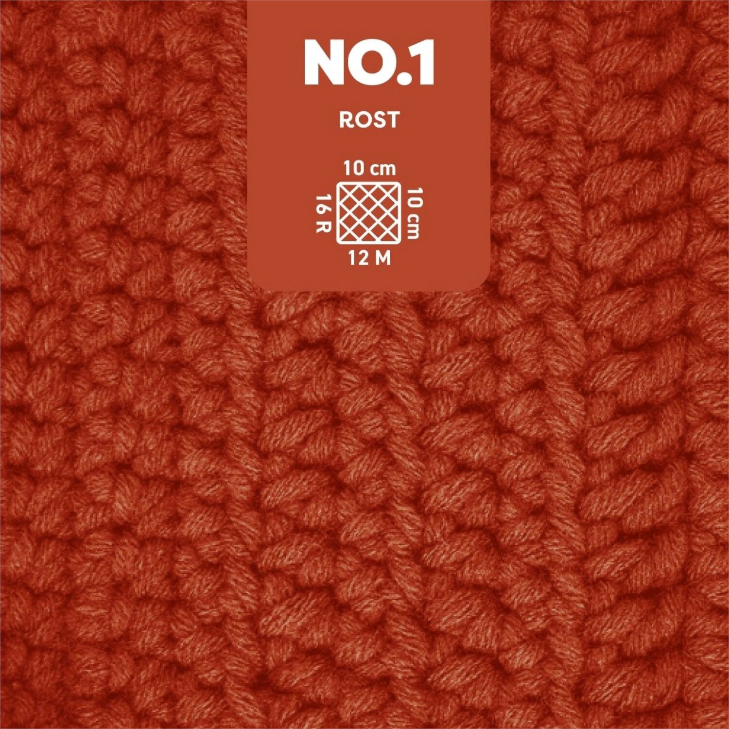 myboshi No. 1 Strick- und H�kelgarn, 50g, Rost Bild 2