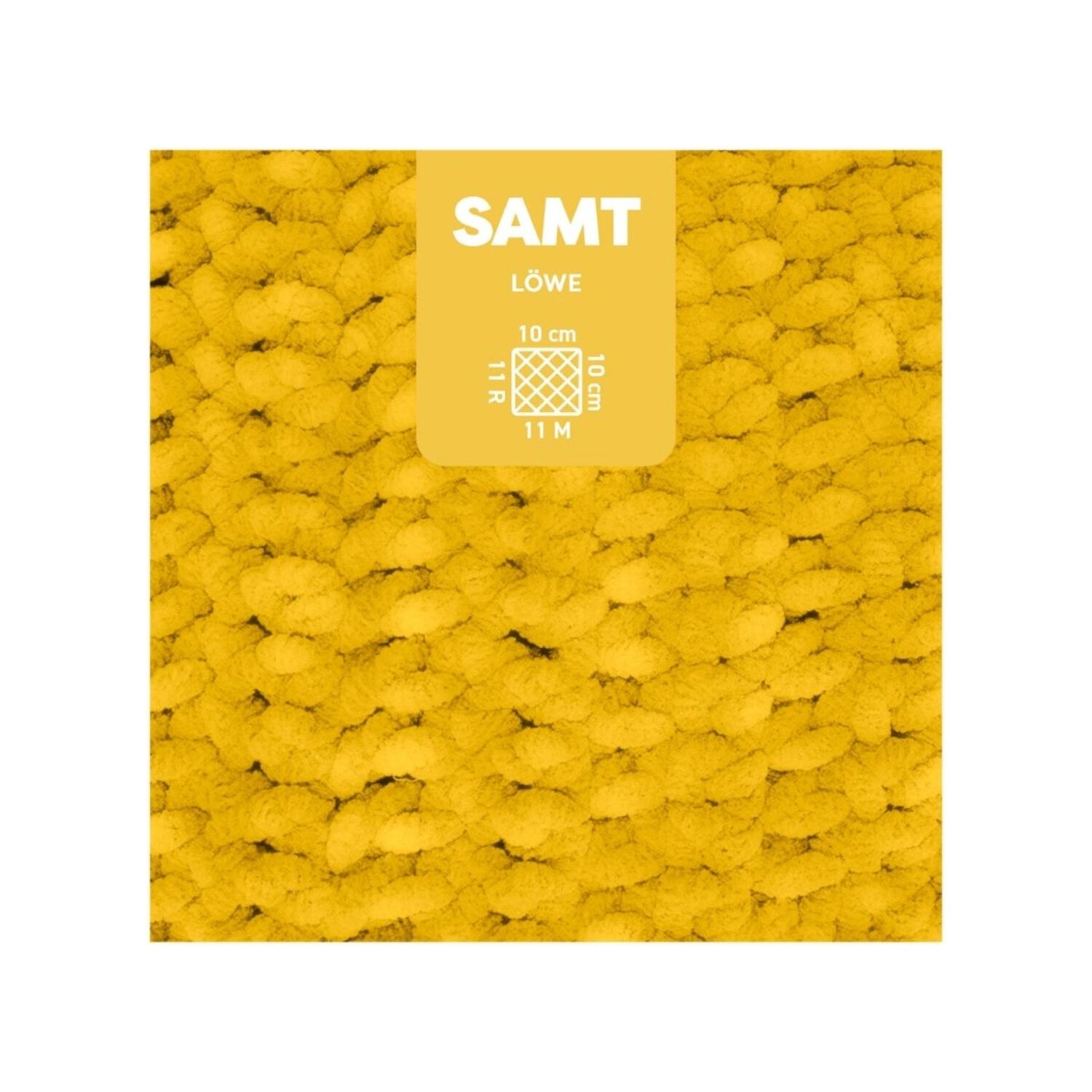 myboshi Samt Strick- und H�kelgarn, Chenille-Wolle, 100g, L�we Bild 2