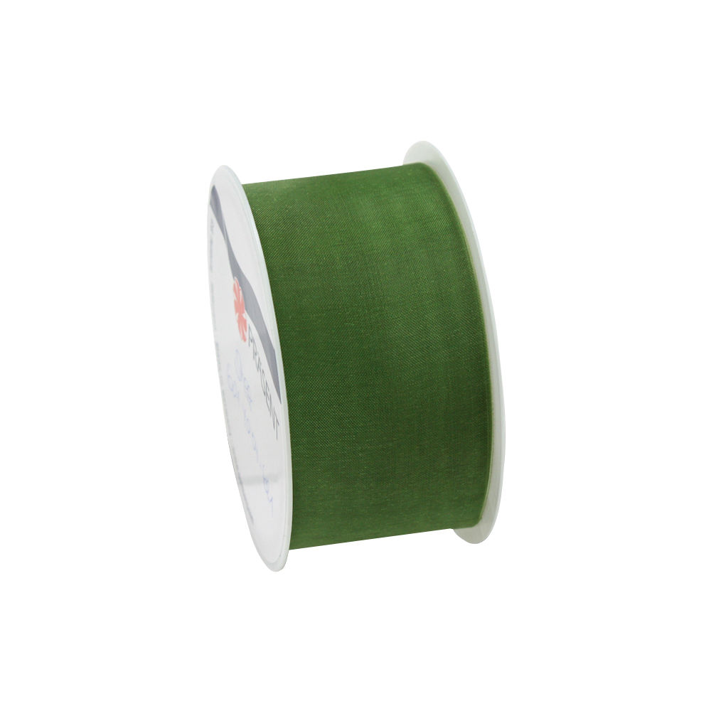 SALE Organzaband Sheer, Breite 40mm, Lnge 4m, Olive