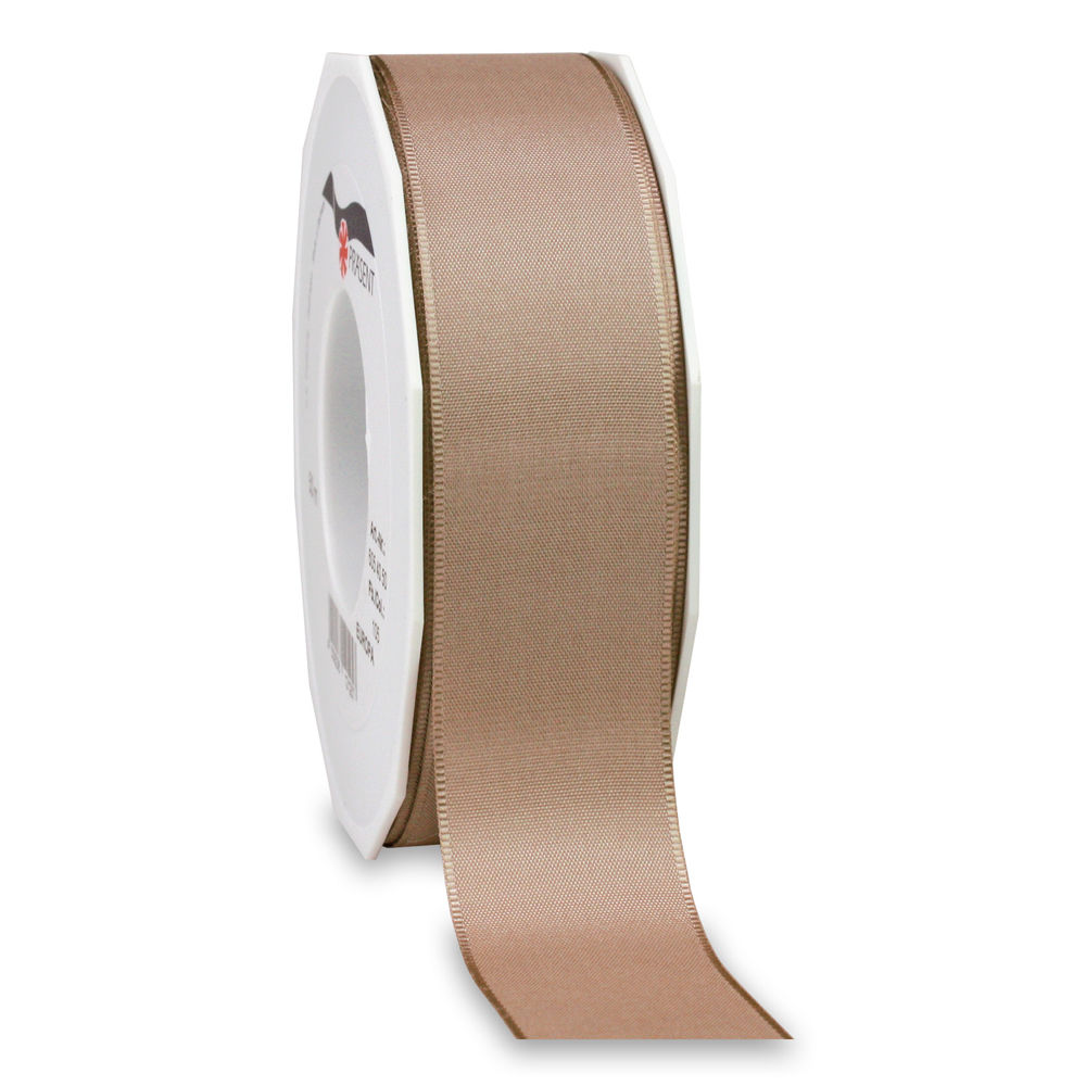 SALE Schleifenband Europa, Breite 40mm, Lnge 50m, Taupe