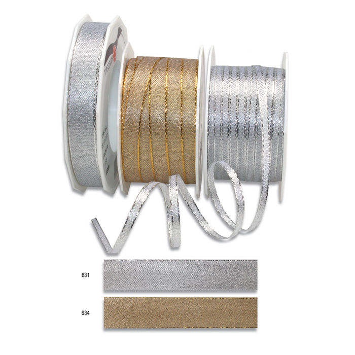 SALE Dekoband Wien, 25 mm x 10 m, Gold Bild 2