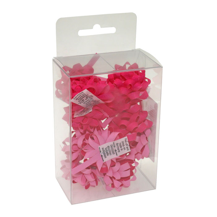 Mini-Schleifen, 12 Stck, 35mm, Rosa-Pink
