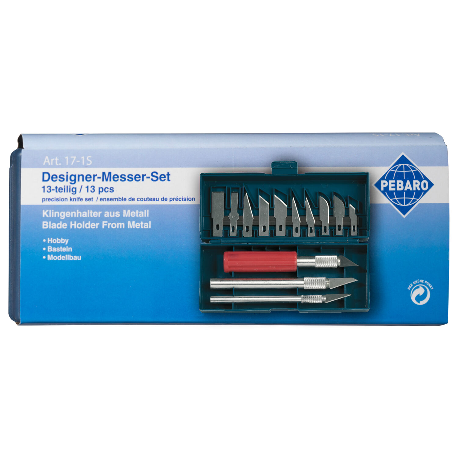 Designer-Messer-Set / Skalpelle, 13 teilig Bild 2