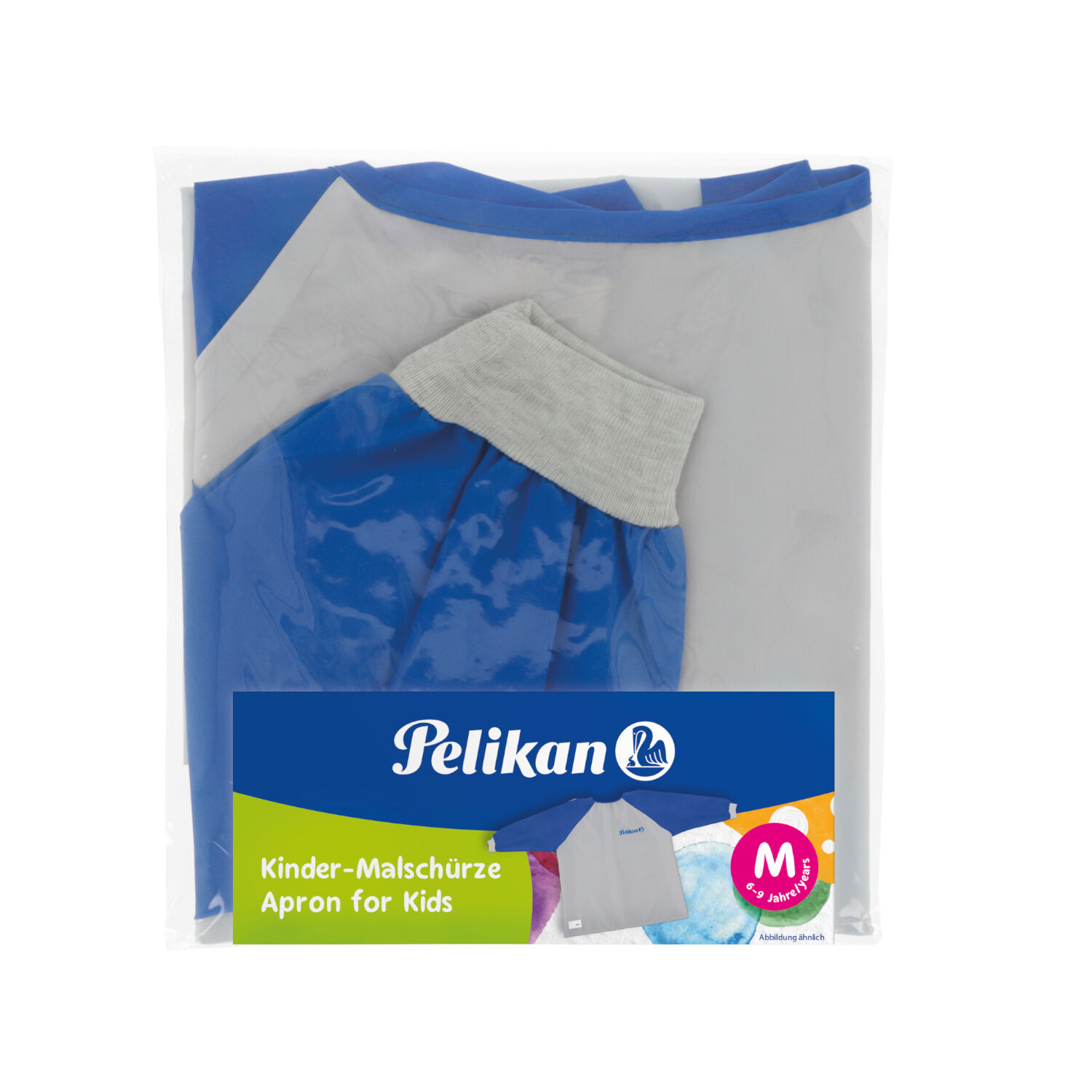 NEU Pelikan Malschrze Junge / Boy Blau, Kunststoff mit Klettverschluss, ca. 6-9 Jahre Bild 2