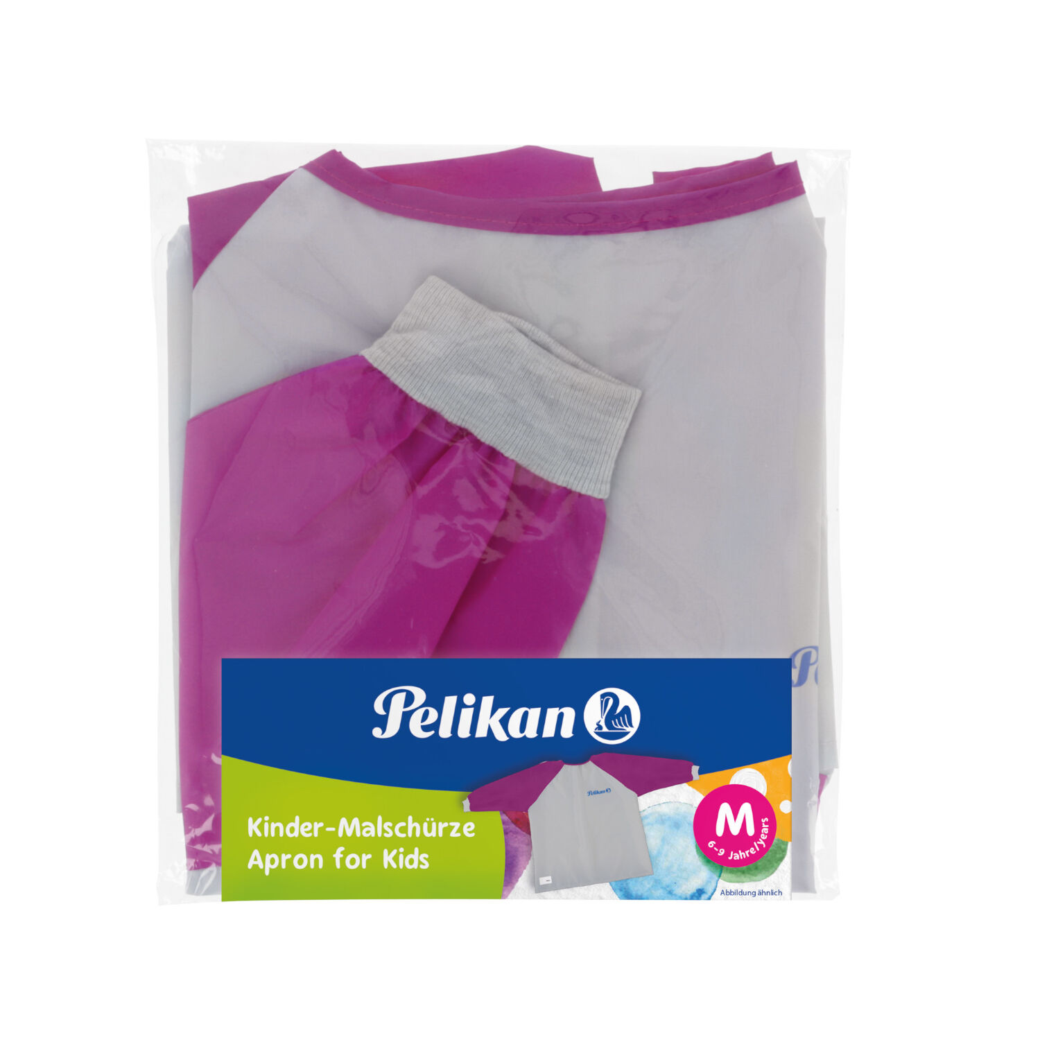 NEU Pelikan Malschrze Mdchen / Girl Beere, Kunststoff mit Klettverschluss, ca. 6-9 Jahre Bild 2