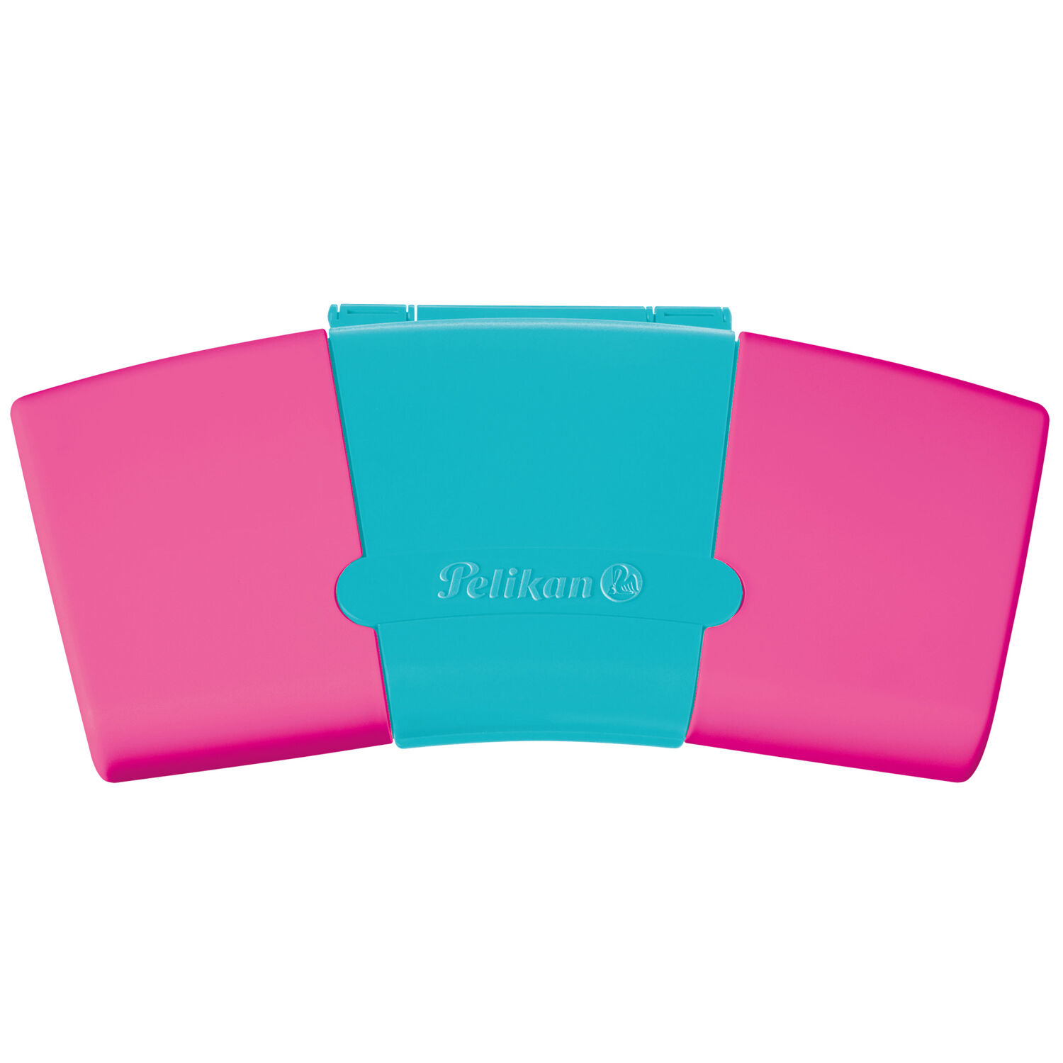 SALE Pelikan Wasserfarbkasten / Deckfarbkasten Procolor, 12 Farben, Trkis-Pink Bild 3