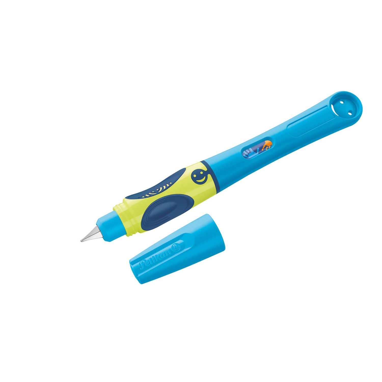 SALE Pelikan Griffix F�ller f�r Rechtsh�nder, Neon Fresh Blue