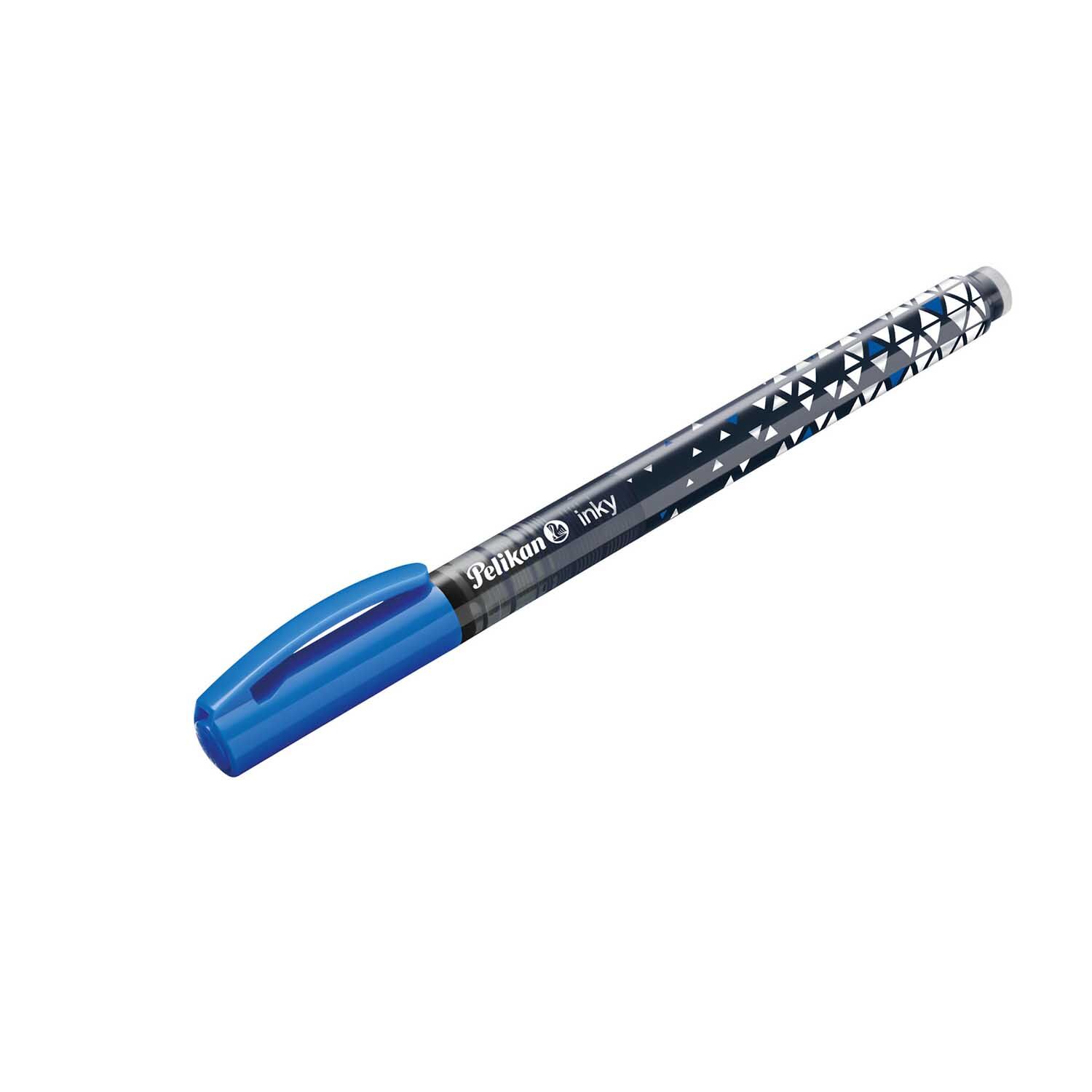 NEU Pelikan inky Tintenschreiber, 0,5mm Mine in Blau Bild 2