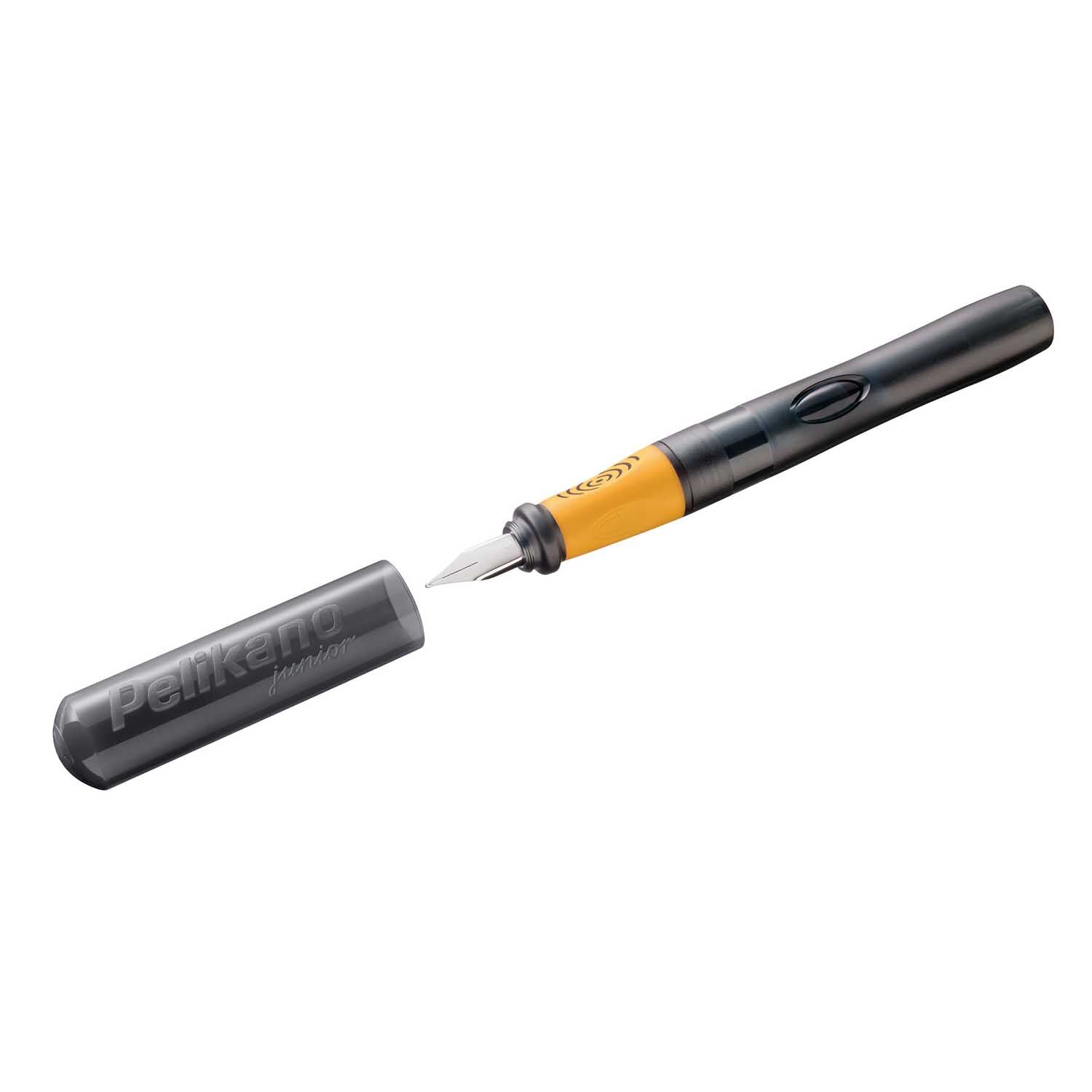 SALE Pelikan Schreiblernf�ller Pelikano Junior f�r Linksh�nder, Anthrazit, Feder L