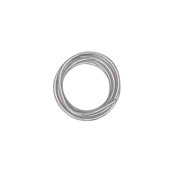 SALE Aludraht, silber, Strke 3mm, Lnge 2m