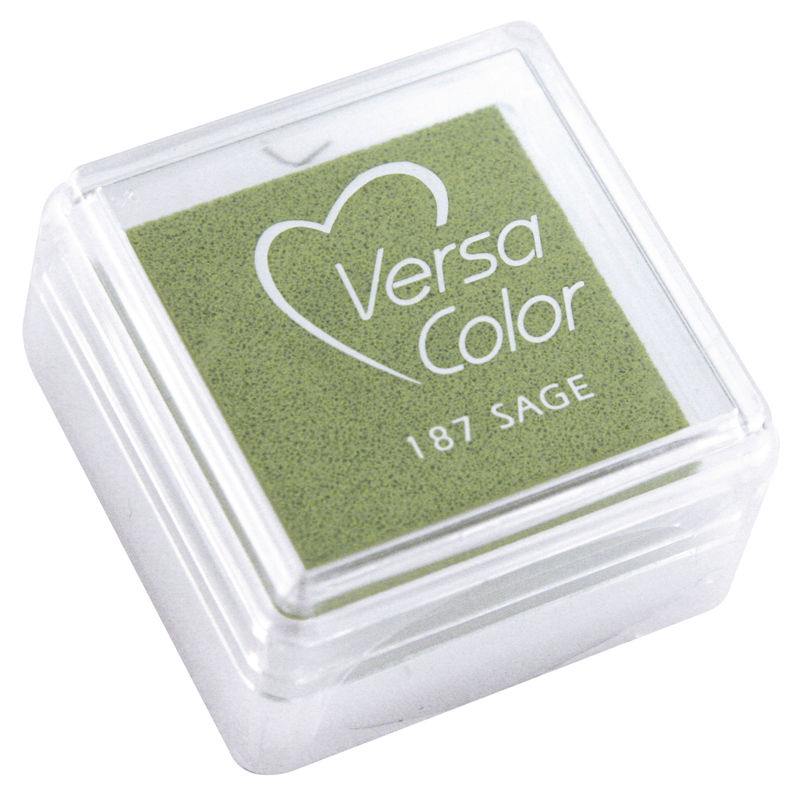 Stempelkissen Versacolor 2,5x2,5cm, mintgrn