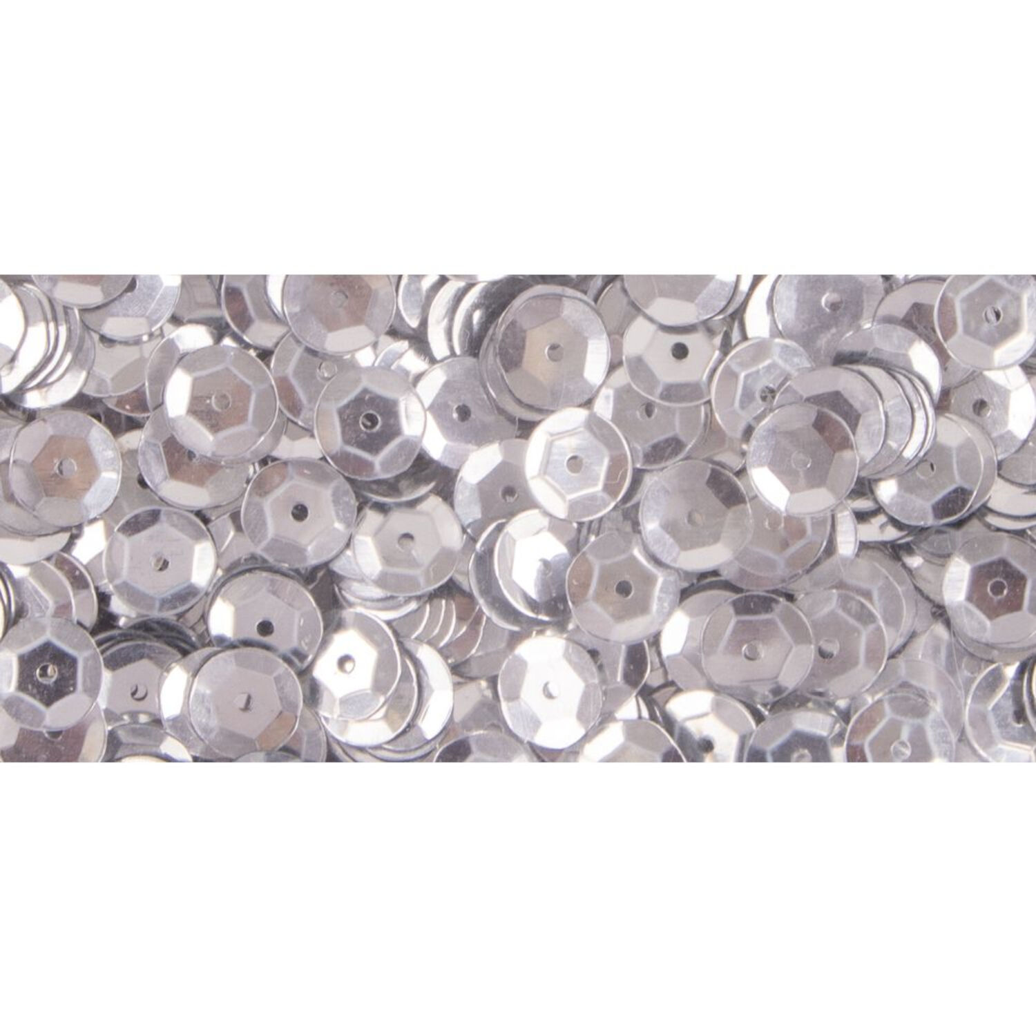 Rayher Pailletten gewlbt, waschbar, 6mm , 4000 Stck, silber Bild 3