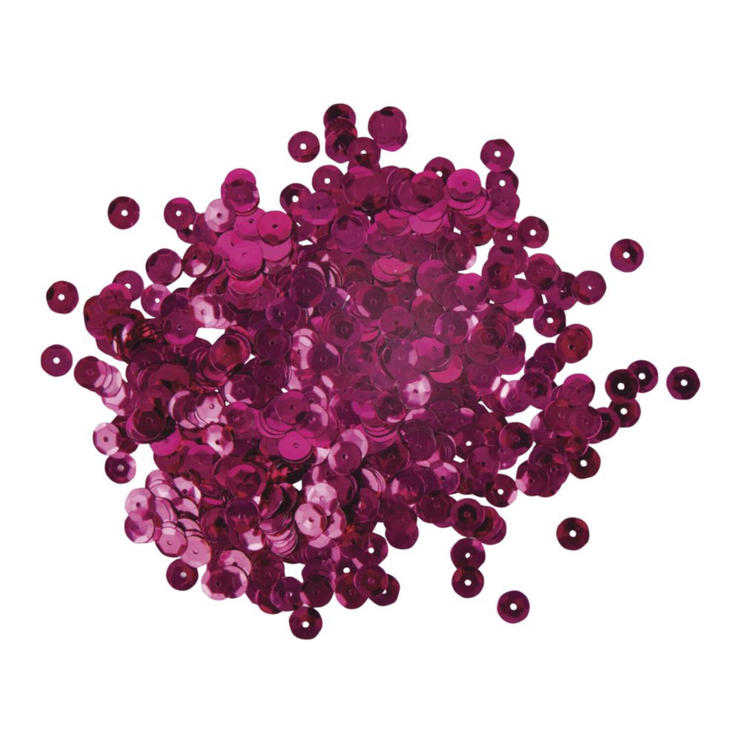 Rayher Pailletten gewlbt, waschbar, 6mm , 4000 Stck, rotlila Bild 2