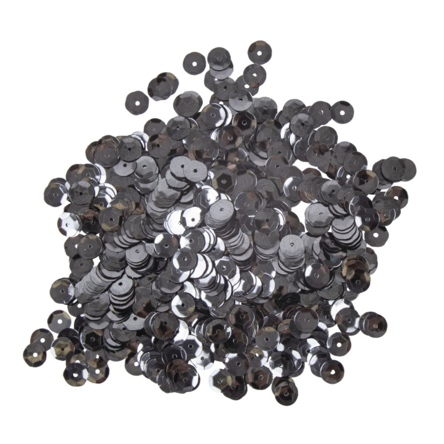 Rayher Pailletten gewlbt, waschbar, 6mm , 4000 Stck, taubenblau Bild 2