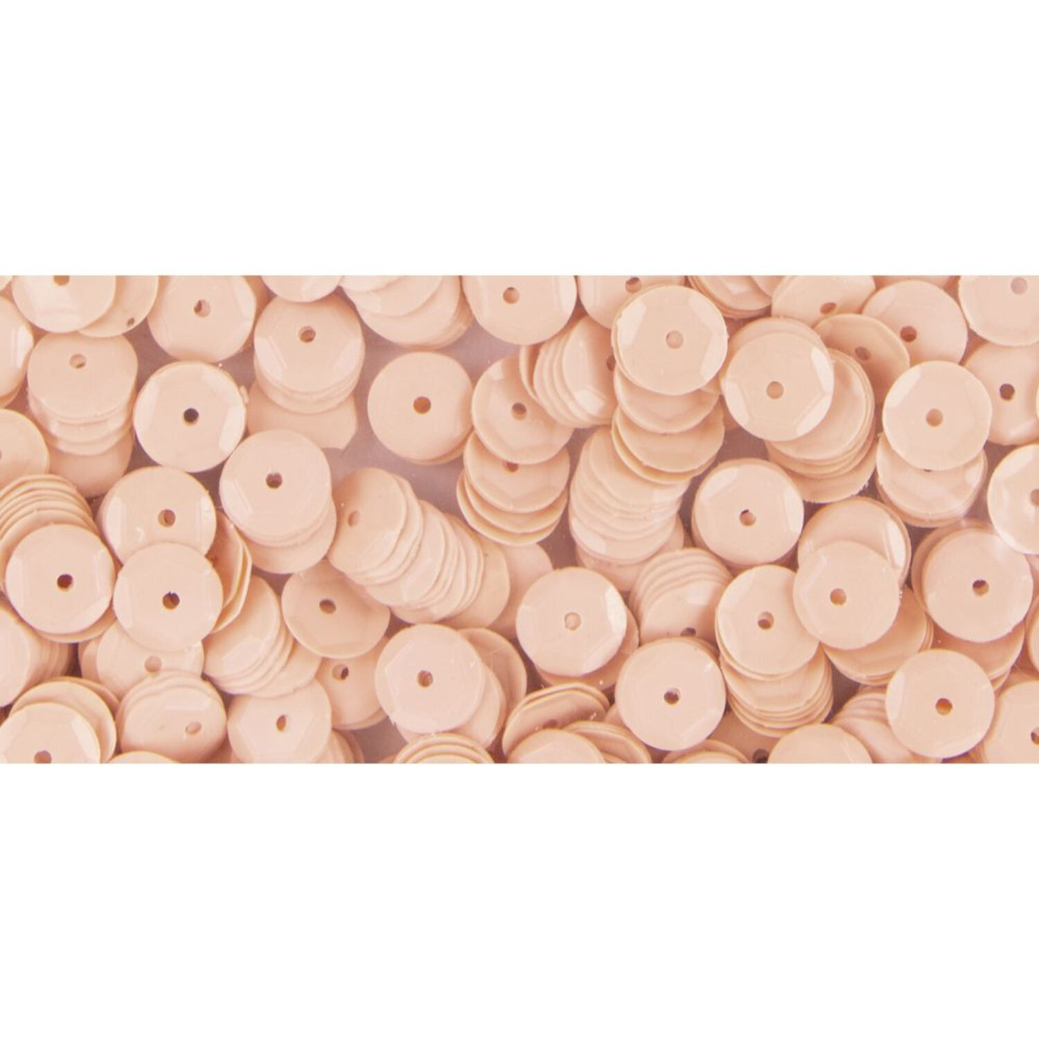 Rayher Pailletten gewlbt, waschbar, 6mm , 4000 Stck, hautfarben Bild 3