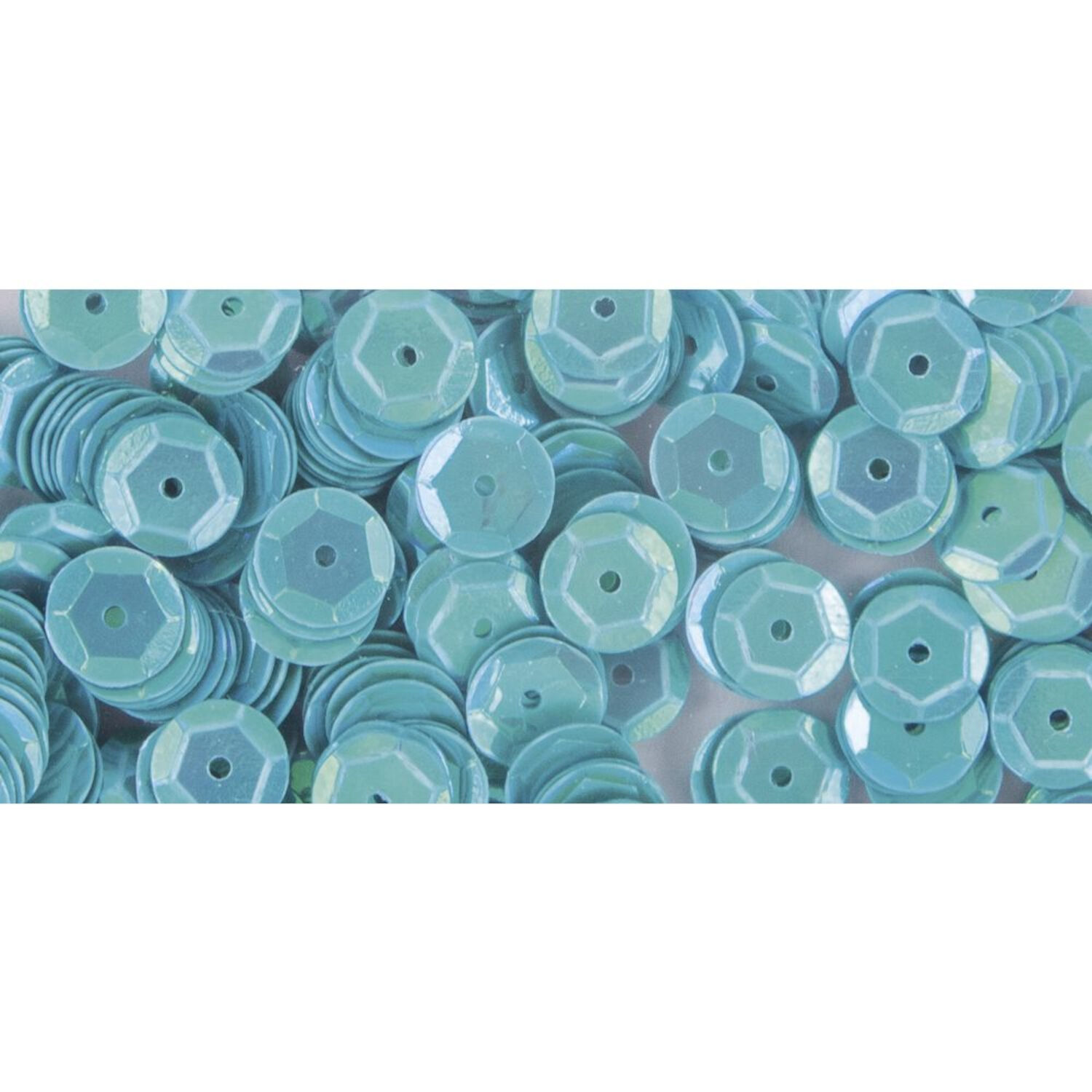 Rayher Pailletten gewlbt, waschbar, 6mm , 4000 Stck, irisierend blau Bild 3