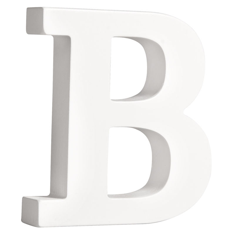 SALE Rayher MDF Buchstabe B, FSC, ca. 11x11x2 cm
