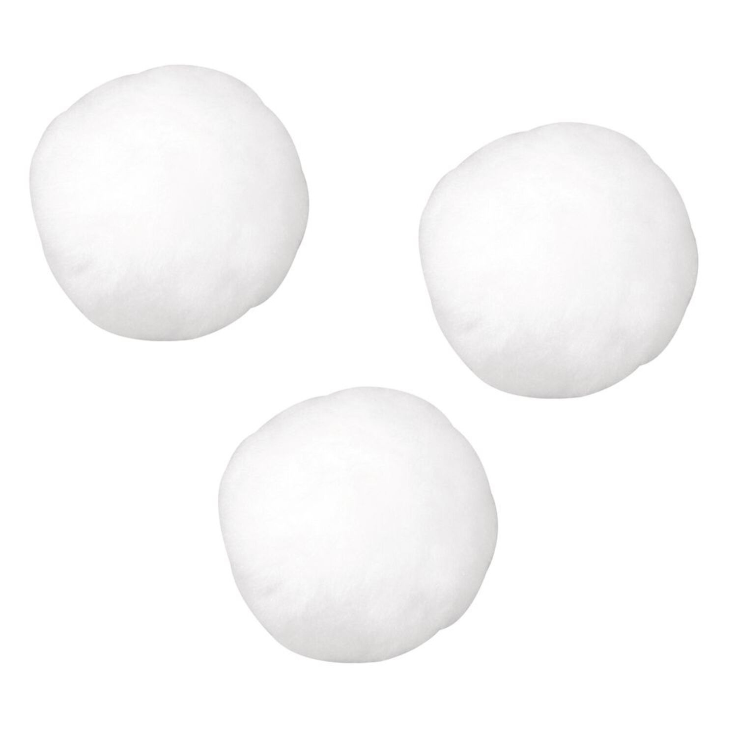 Rayher Pompons, 10 mm, 65 Stck, wei Bild 2