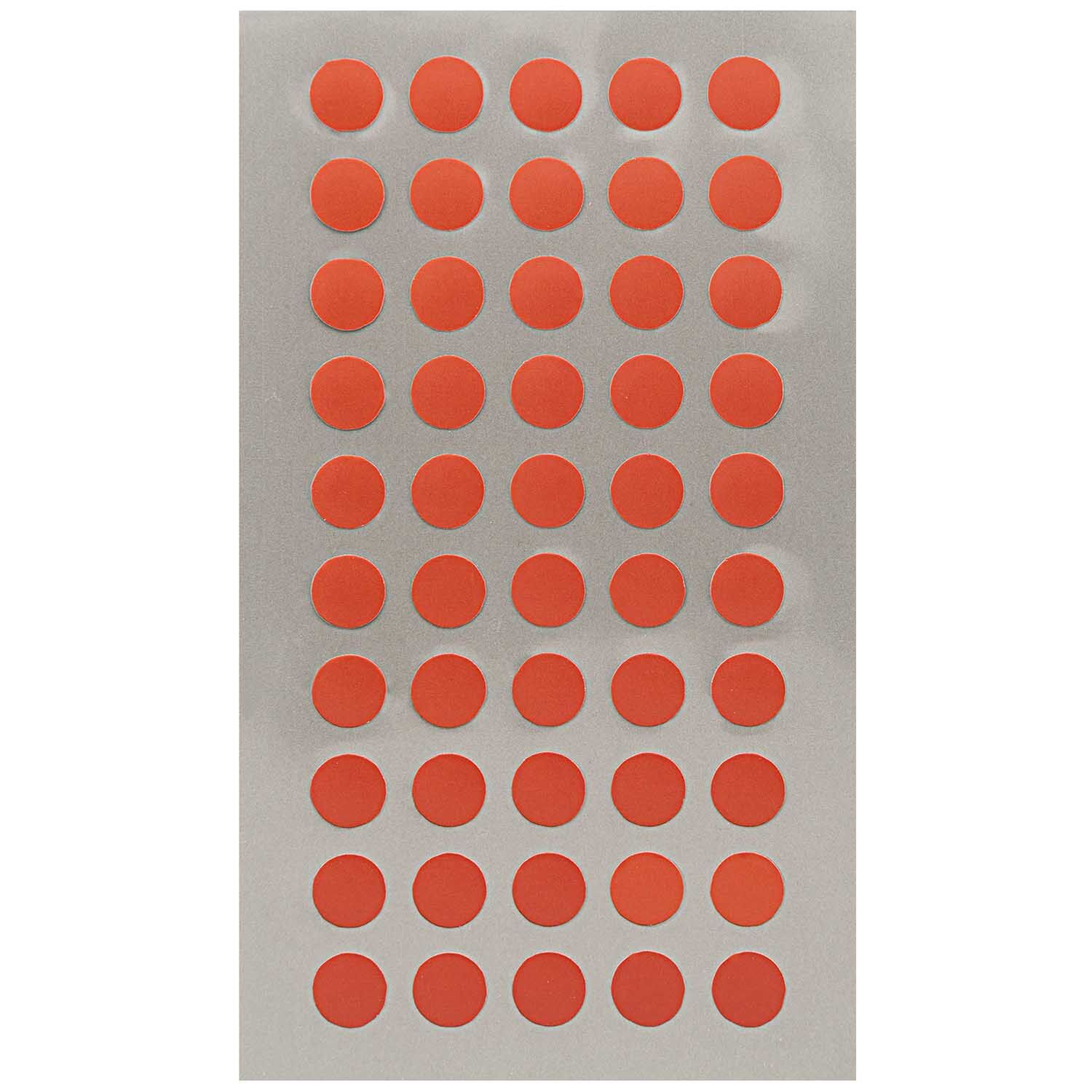 NEU Office Sticker, rote Punkte, 8 mm, 4 Blatt