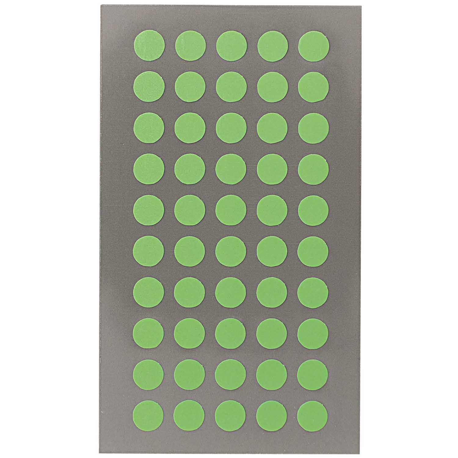 NEU Office Sticker, neon-grüne Punkte, 8 mm, 4 Blatt