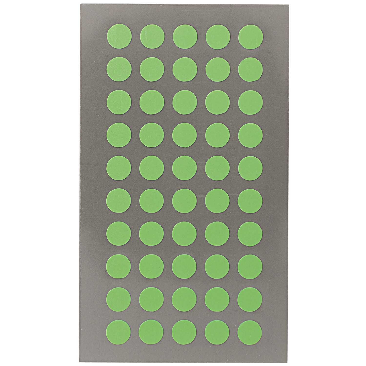 NEU Office Sticker, neon-grne Punkte, 8 mm, 4 Blatt