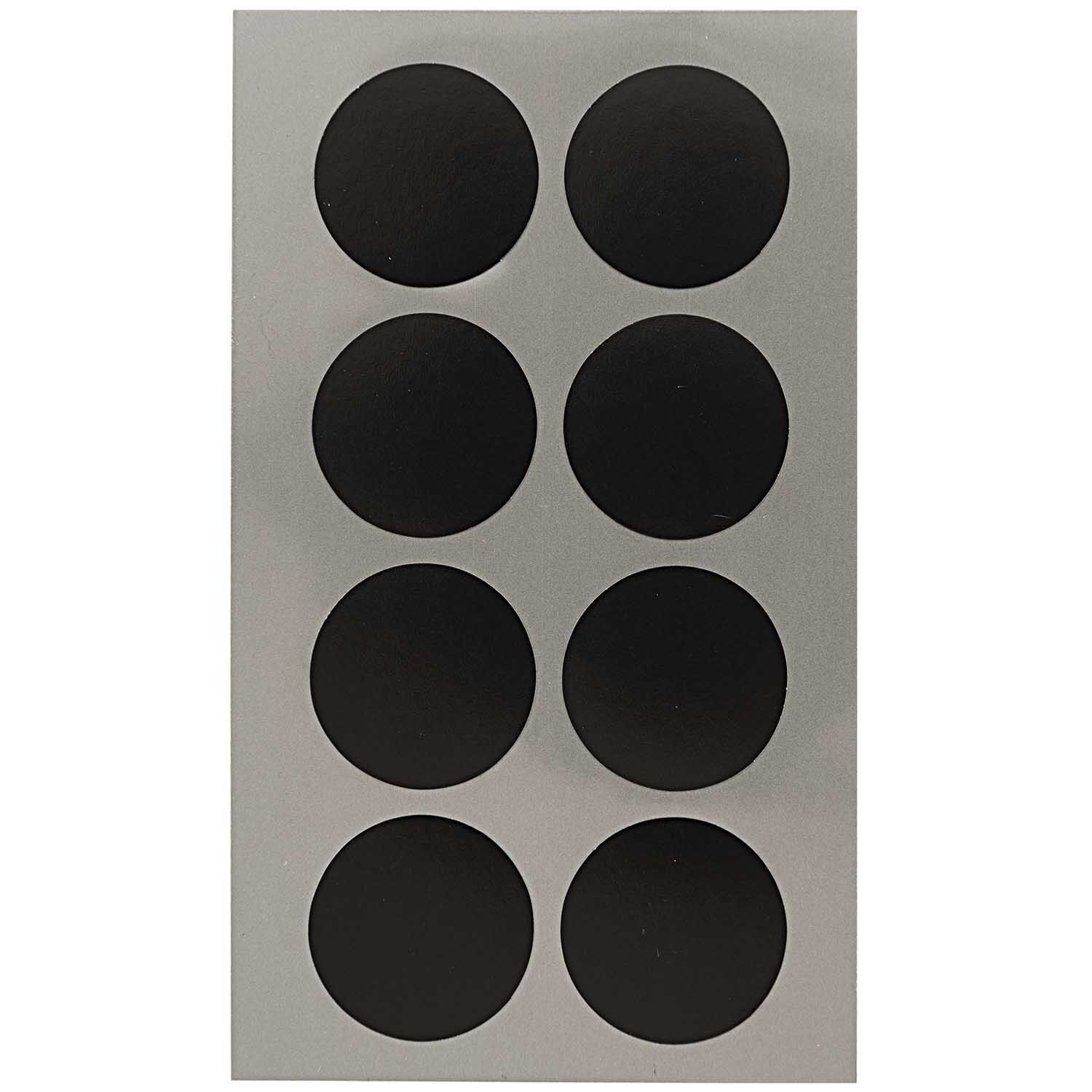 NEU Office Sticker, schwarze Punkte, 25 mm, 4 Blatt