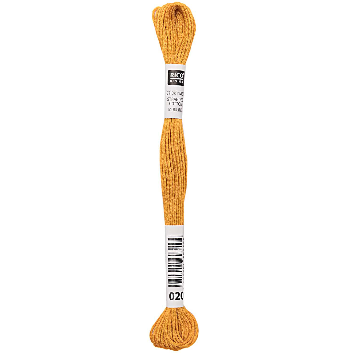Sticktwist, 8 Meter, Farbe: Goldgelb 03 (020)