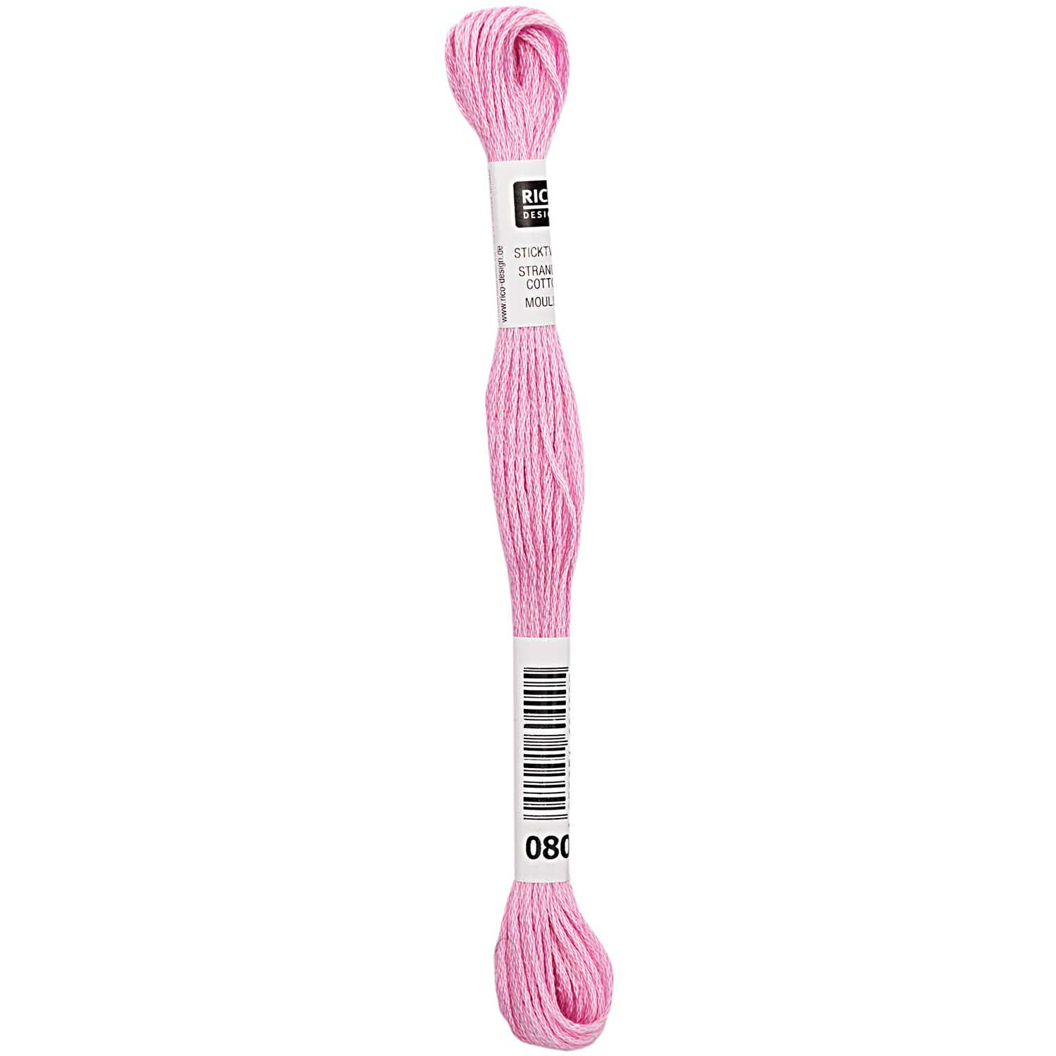 Sticktwist, 8 Meter, Farbe: Magenta 01 (080)