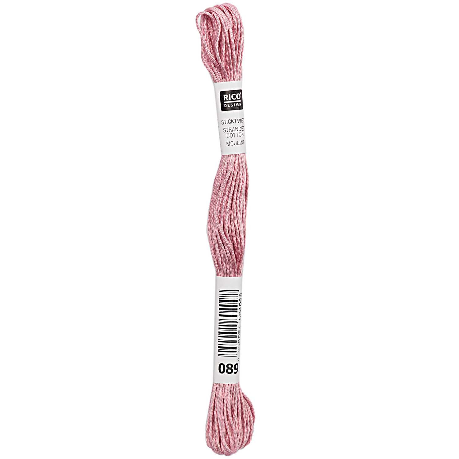 Sticktwist, 8 Meter, Farbe: Brombeer 01 (089)