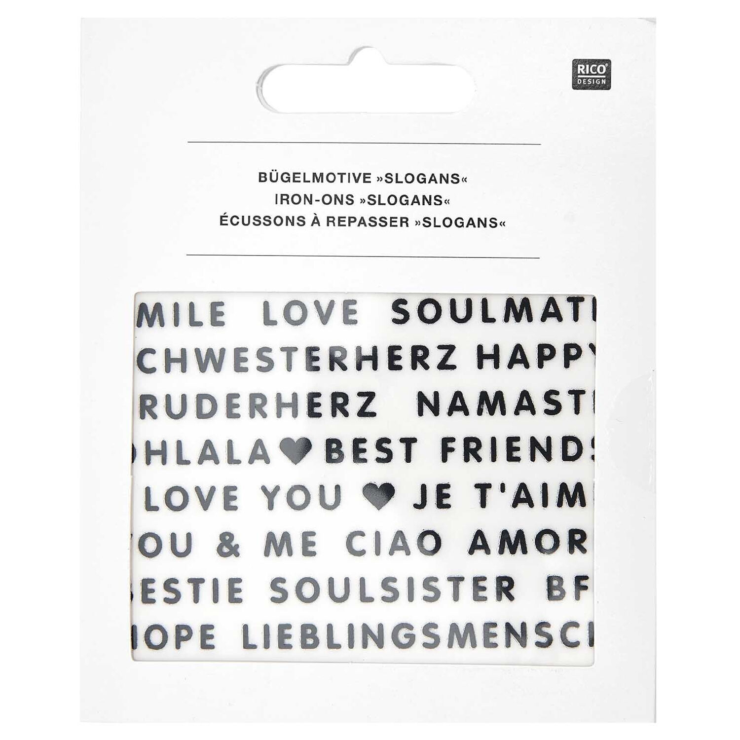 Itoshii Bgelmotiv, Slogans, schwarz Bild 2