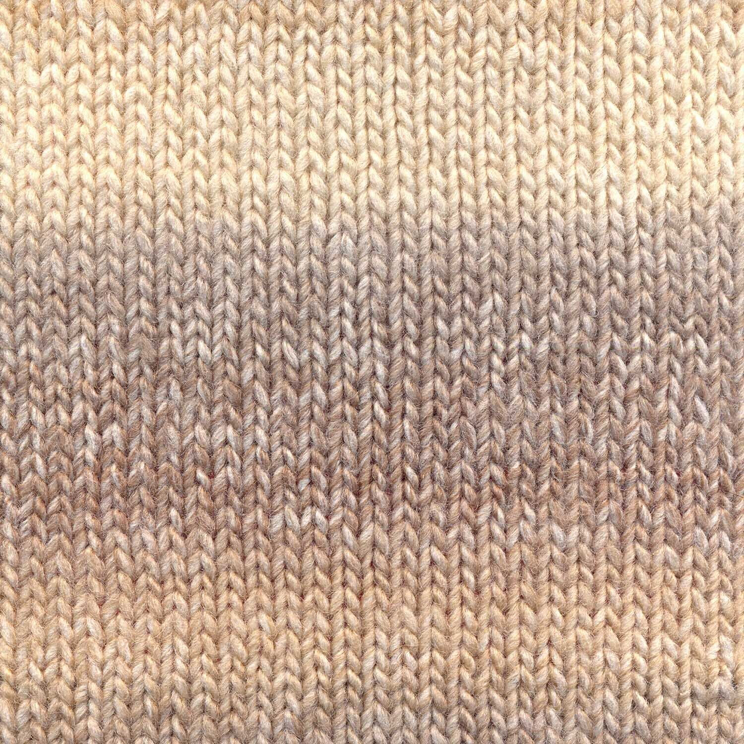 Creative Melange Chunky Hkel- und Strickgarn, 53% Schurwolle, 47% Polyacryl, 50 g, Wei Bild 2