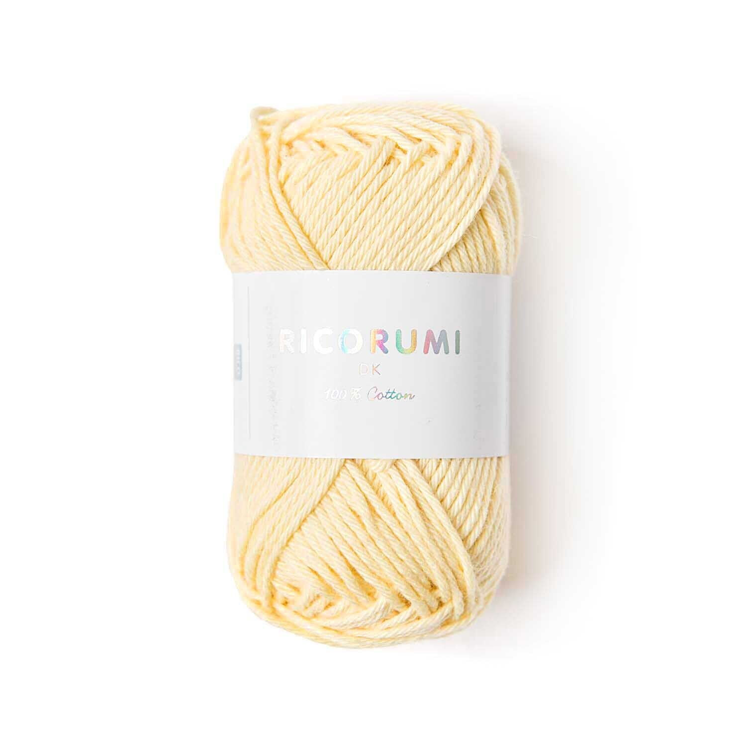 Ricorumi dk Hkelgarn, 100% Baumwolle, 25 g, Vanille
