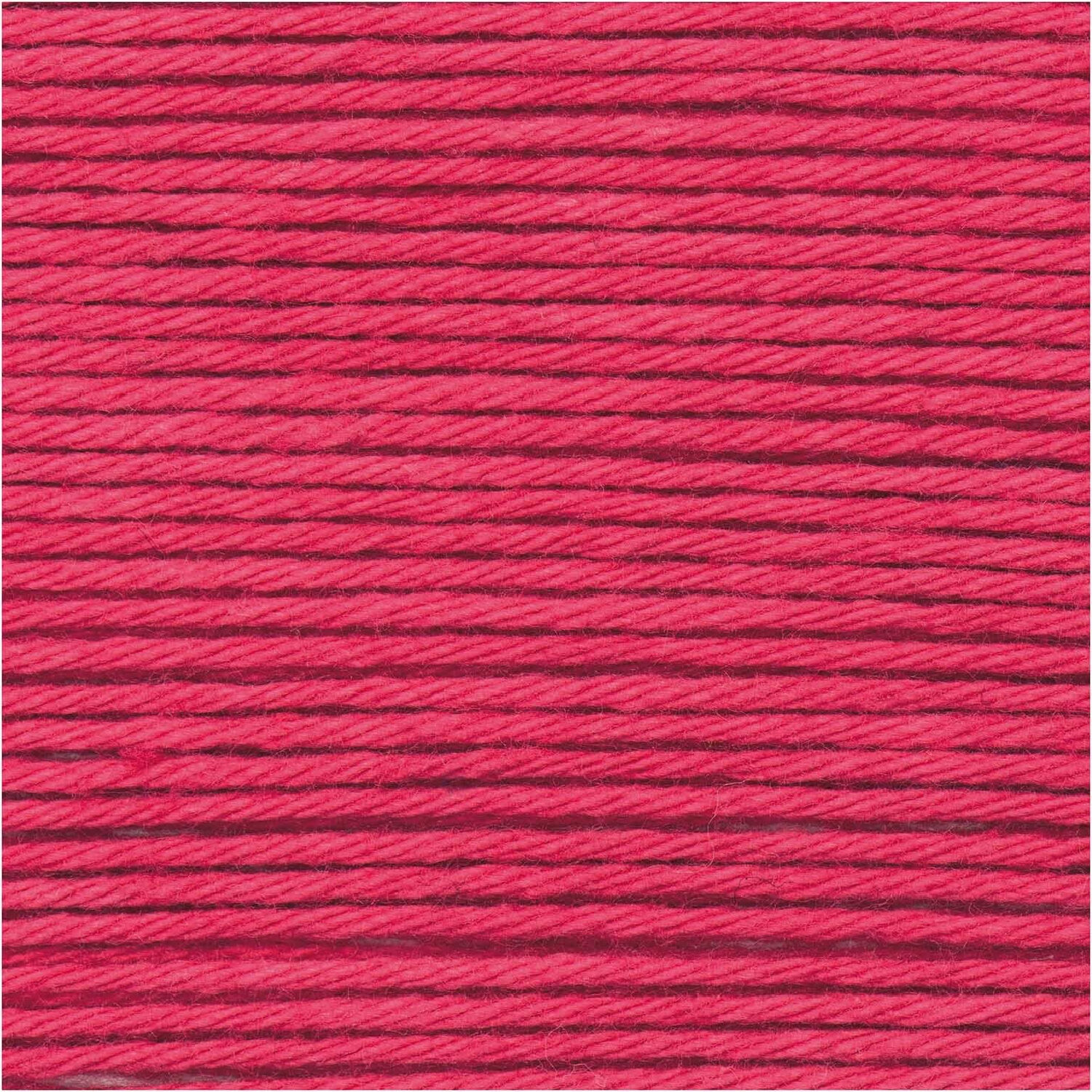 Ricorumi dk Hkelgarn, 100% Baumwolle, 25 g, Himbeere Bild 2