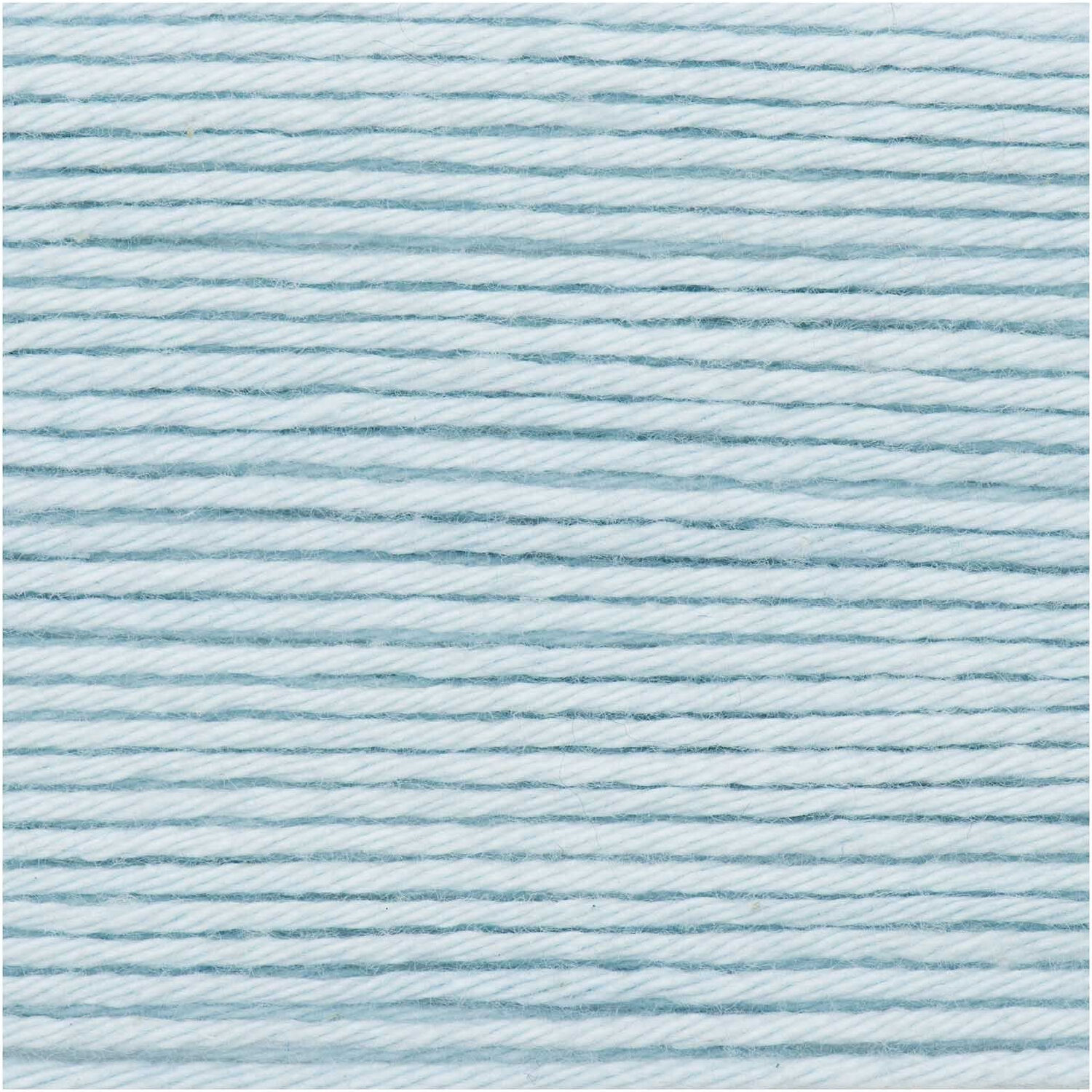 Ricorumi dk Hkelgarn, 100% Baumwolle, 25 g, Hellblau Bild 2