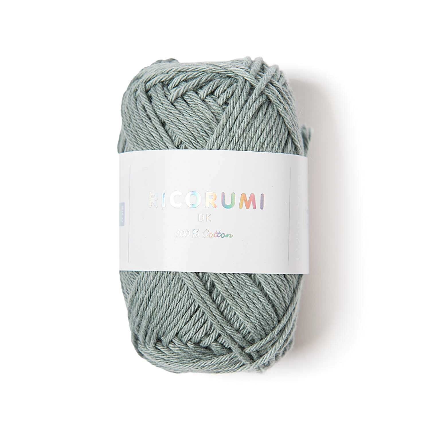 Ricorumi dk Hkelgarn, 100% Baumwolle, 25 g, Patina