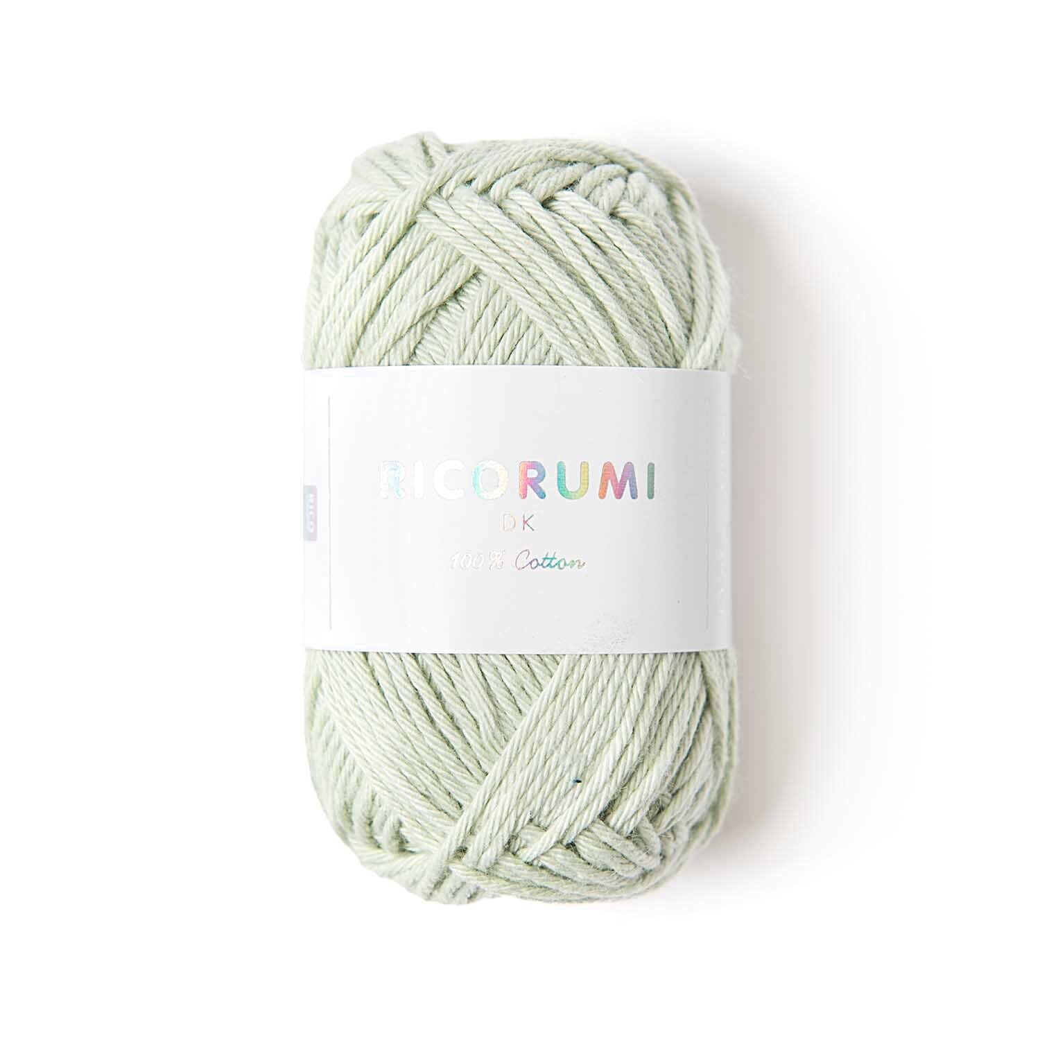 Ricorumi dk Hkelgarn, 100% Baumwolle, 25 g, Mint