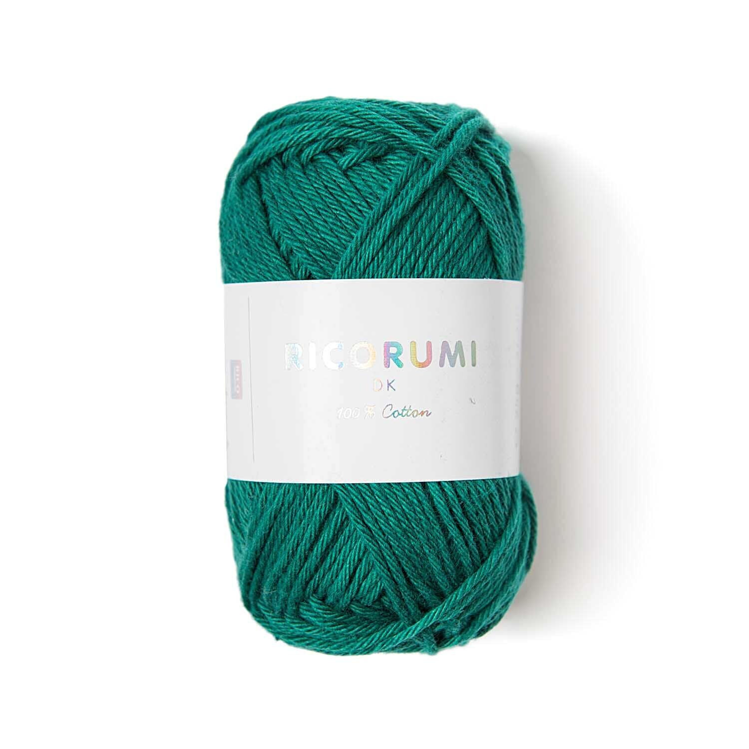 Ricorumi dk Hkelgarn, 100% Baumwolle, 25 g, Efeu
