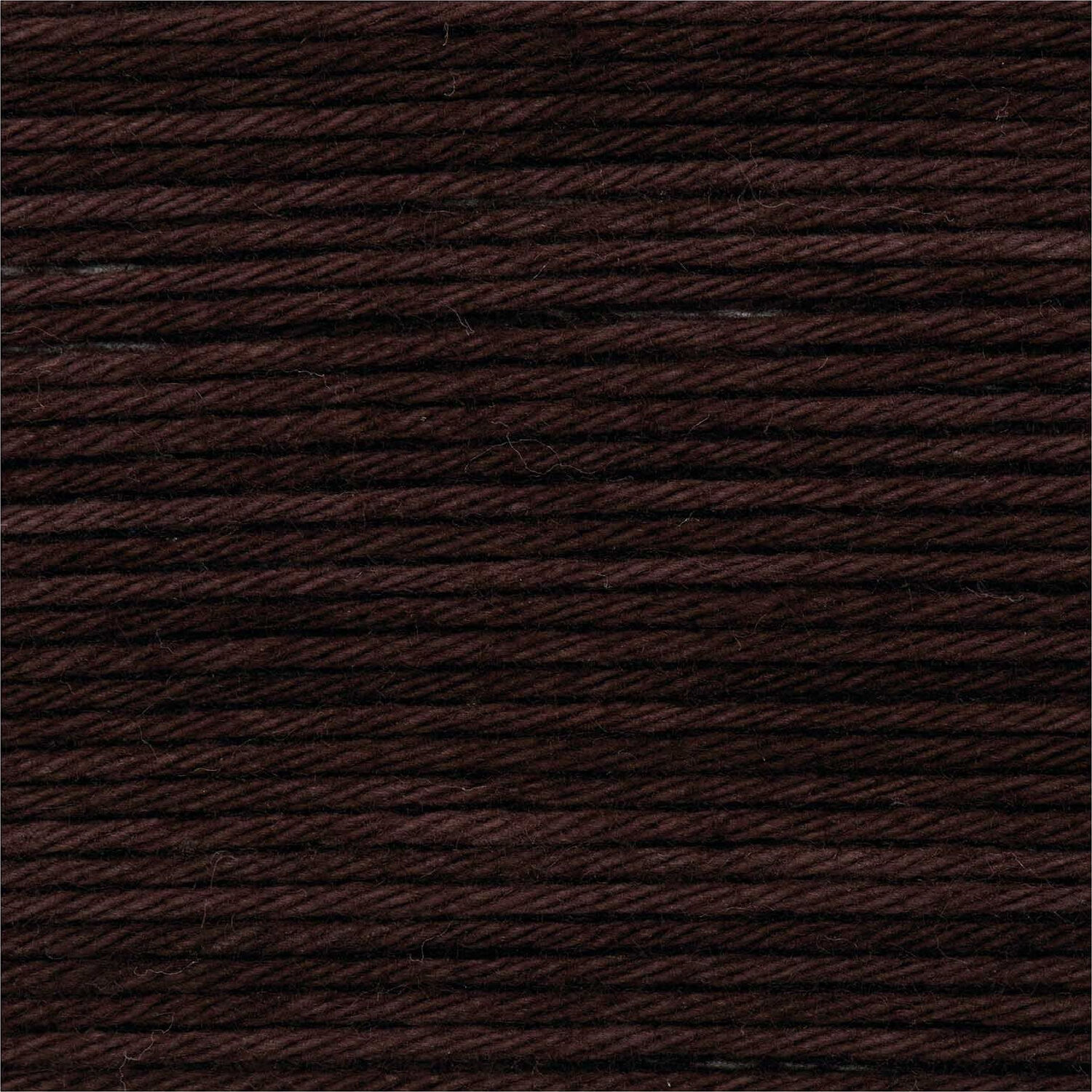 Ricorumi dk Hkelgarn, 100% Baumwolle, 25 g, Schokolade Bild 2
