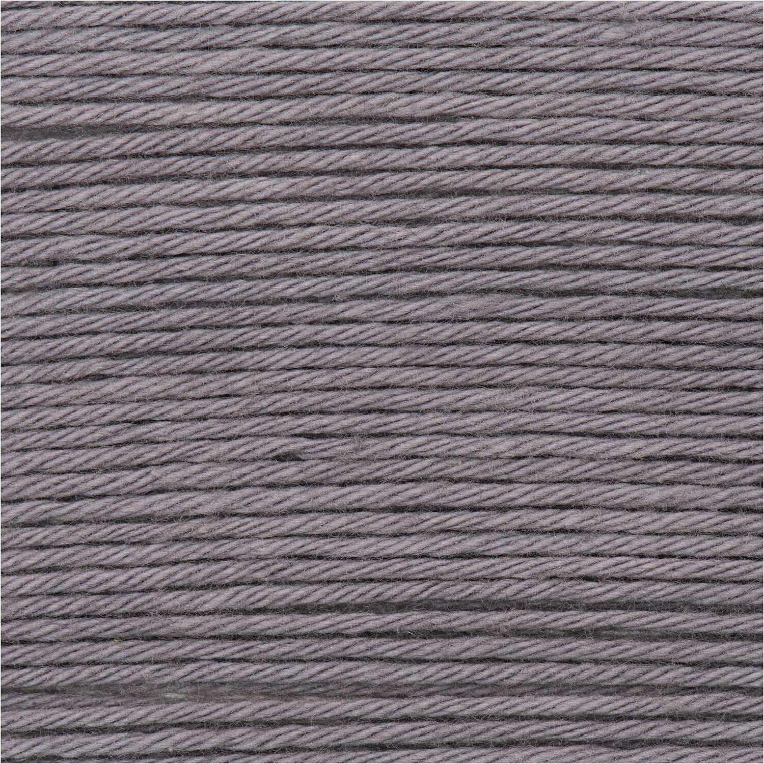 Ricorumi dk Hkelgarn, 100% Baumwolle, 25 g, Mausgrau Bild 2