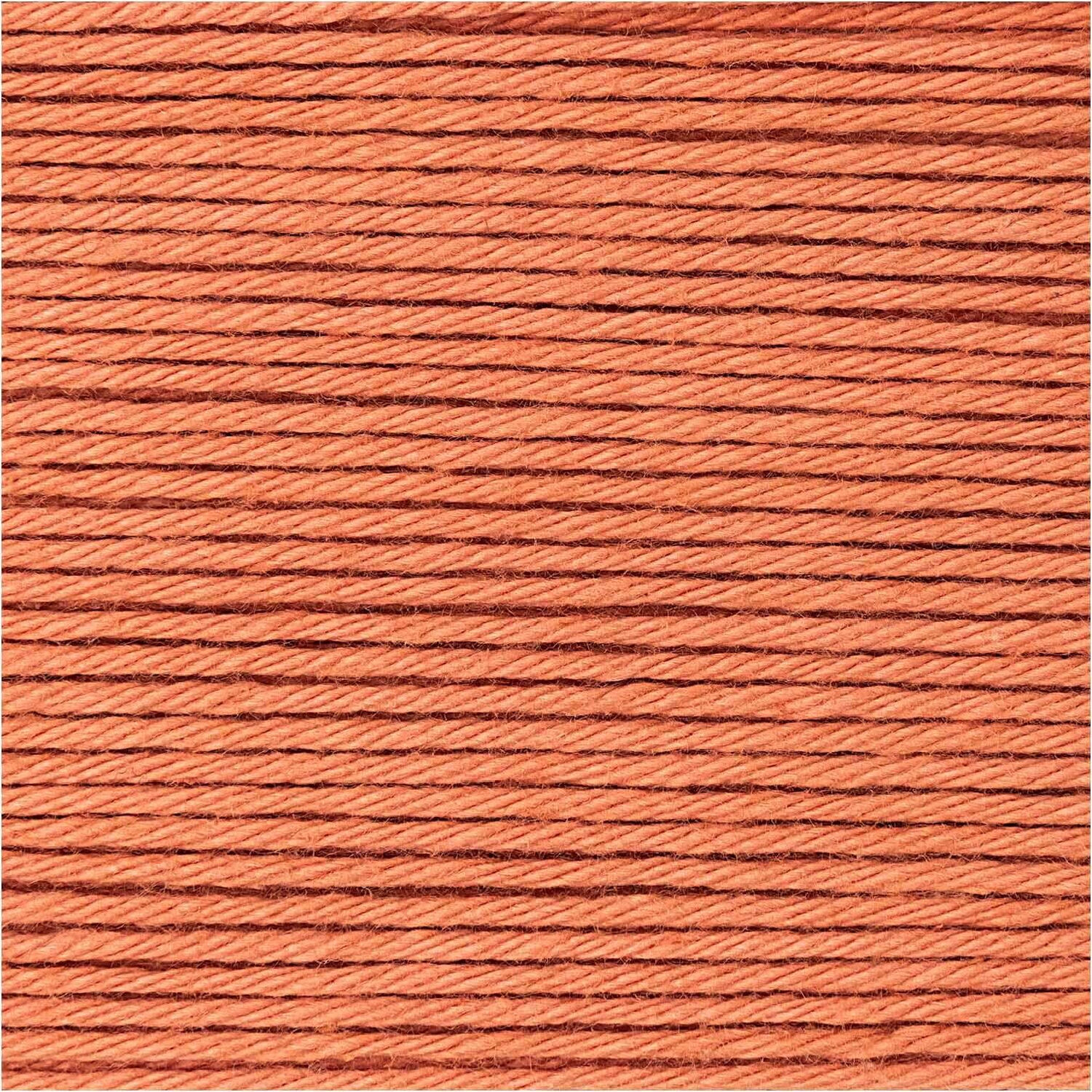Ricorumi dk Hkelgarn, 100% Baumwolle, 25 g, Papaya Bild 2
