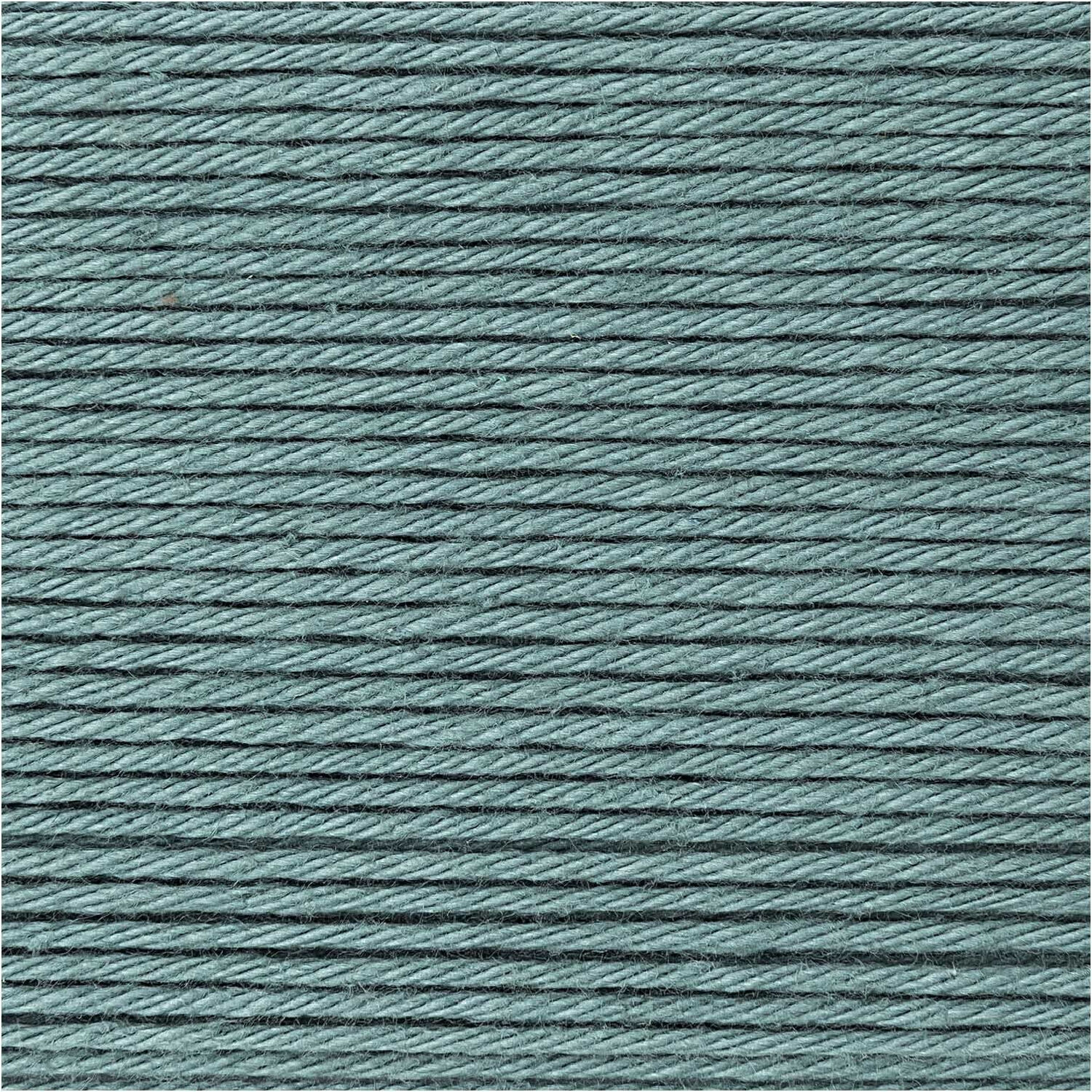 Ricorumi dk Hkelgarn, 100% Baumwolle, 25 g, Aqua Bild 2