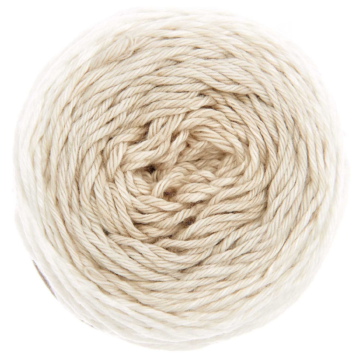 Ricorumi Spin Spin dk Hkelgarn, 100% Baumwolle, 50 g, Natur Bild 2